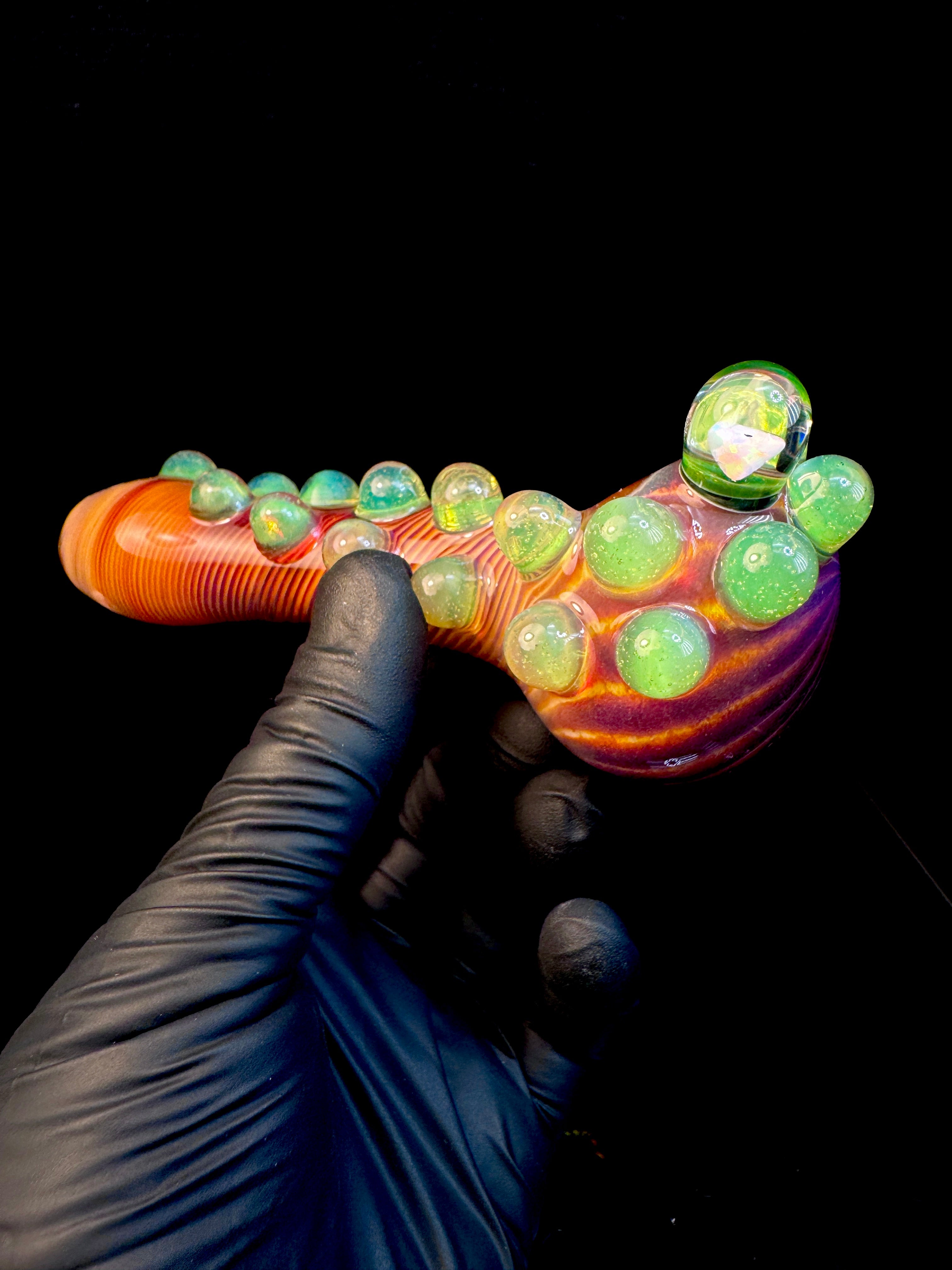 Fripidy x slyme Striped Opal Pipe