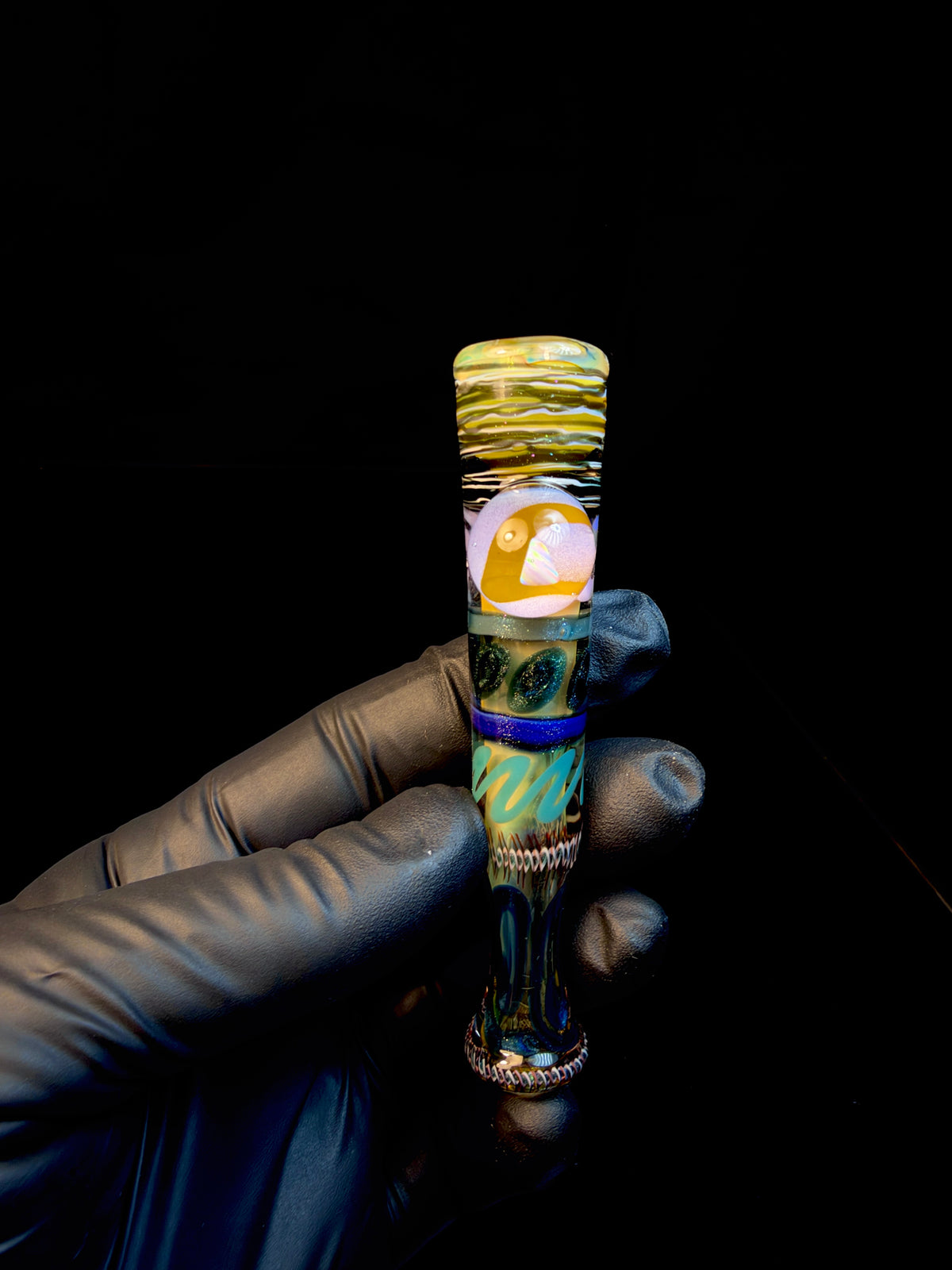 Gold fumed inside out bat