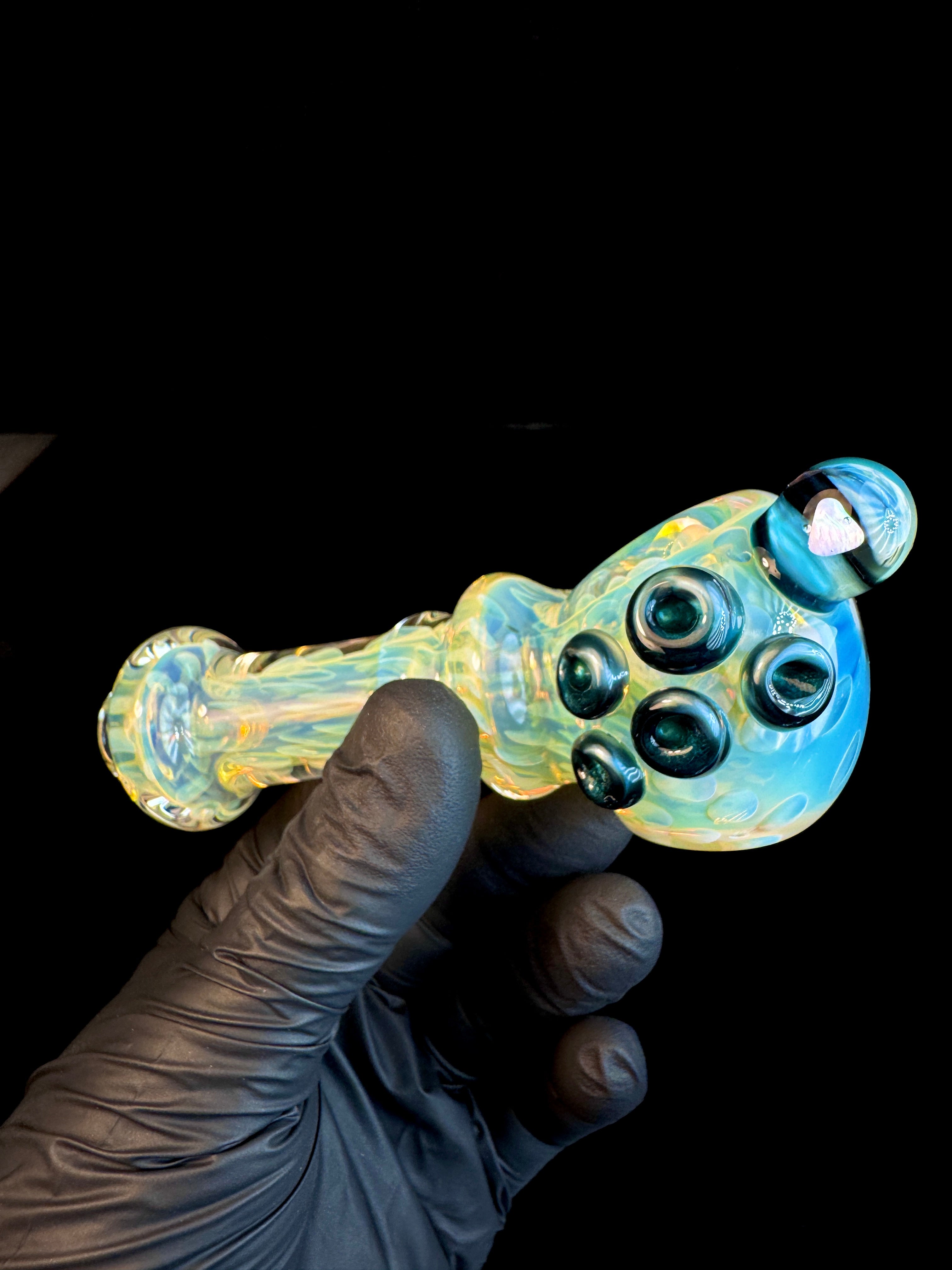 Silver fume x neptunian opal spoon