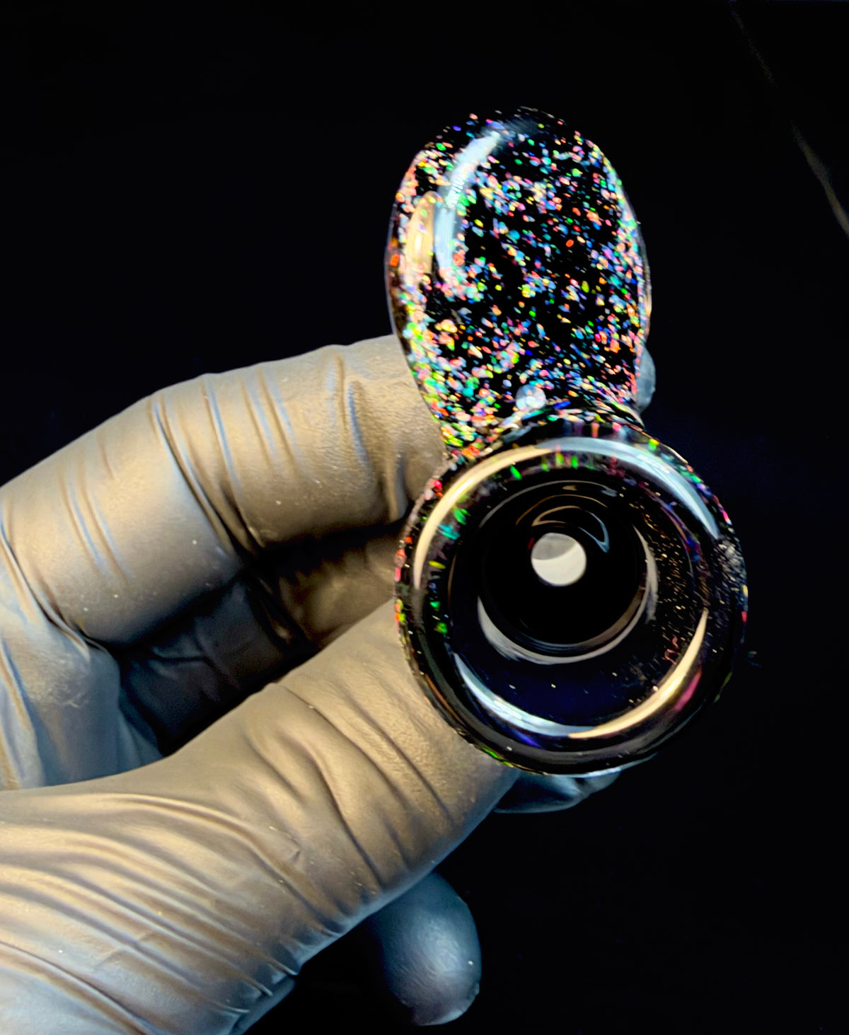 14mm Jet black cropal snapper Slide
