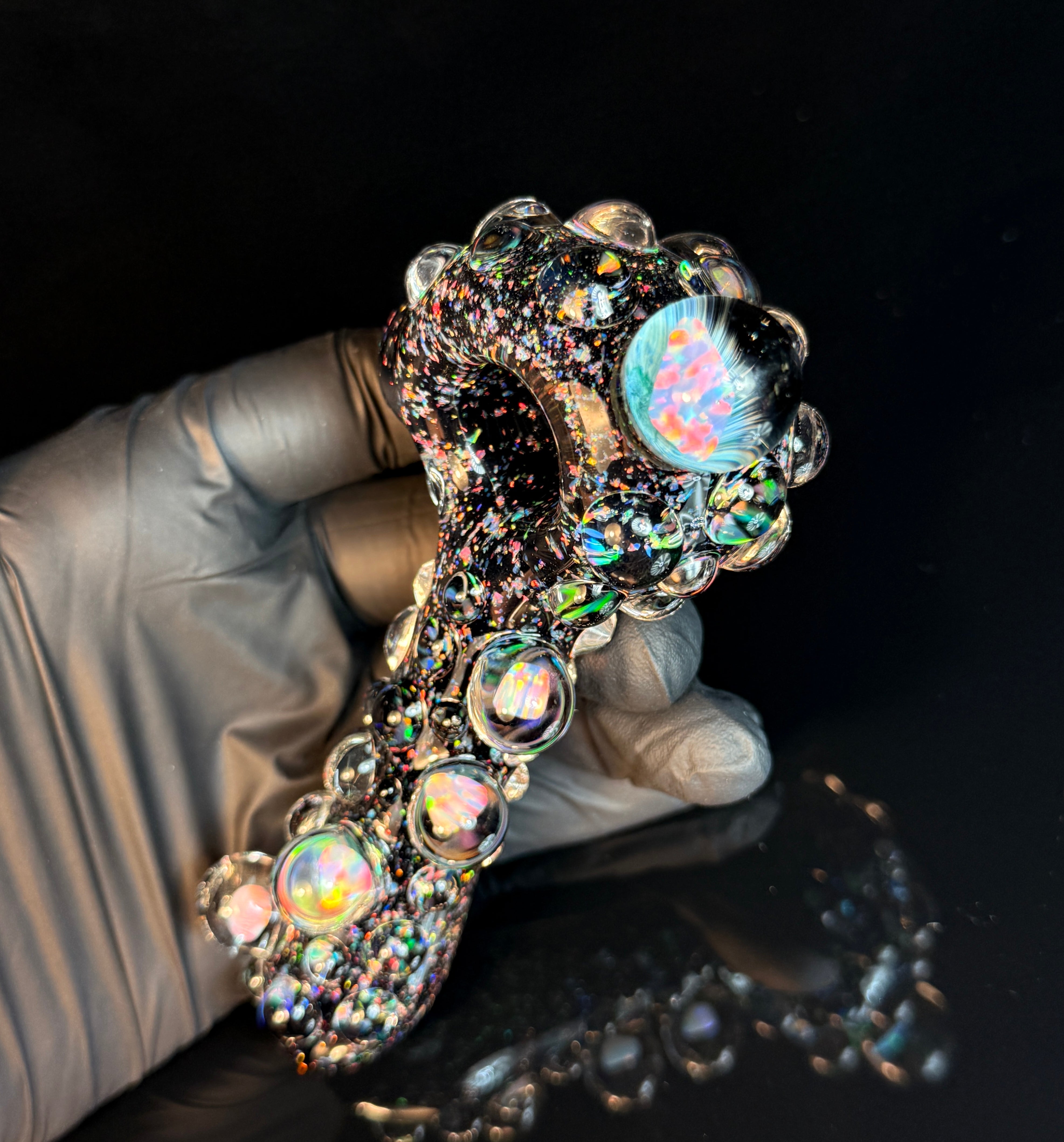 Super Heady Crushed Opal Pipe