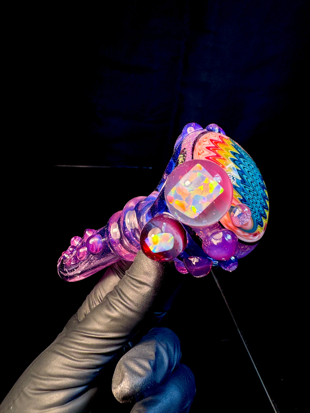Wigwag opal pipe