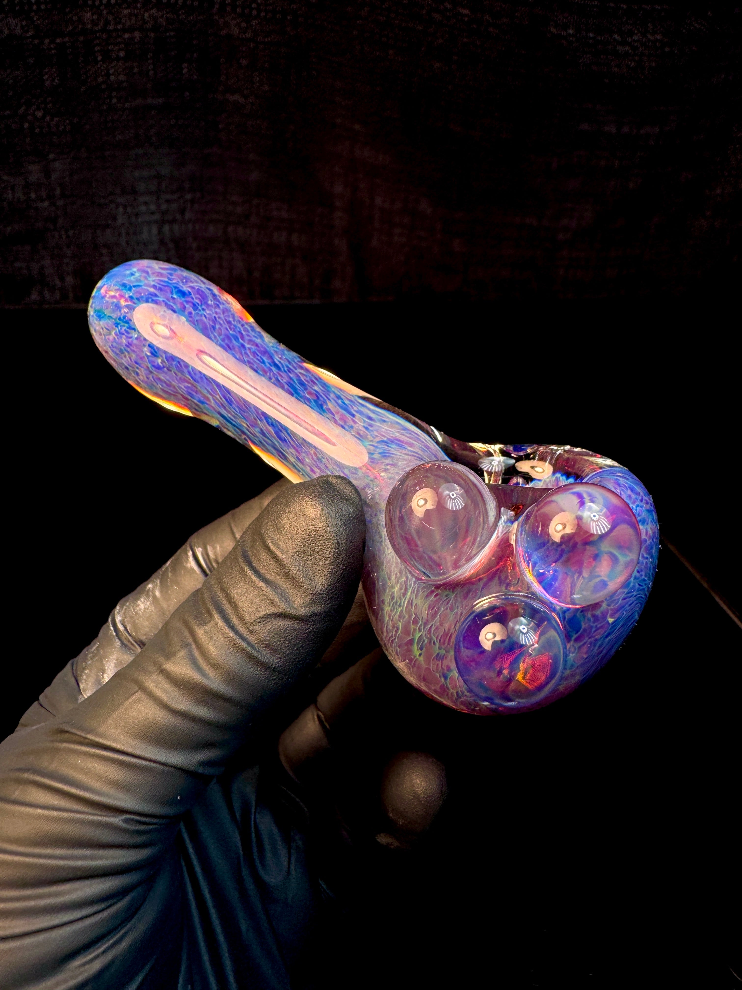 Amber purple pipe