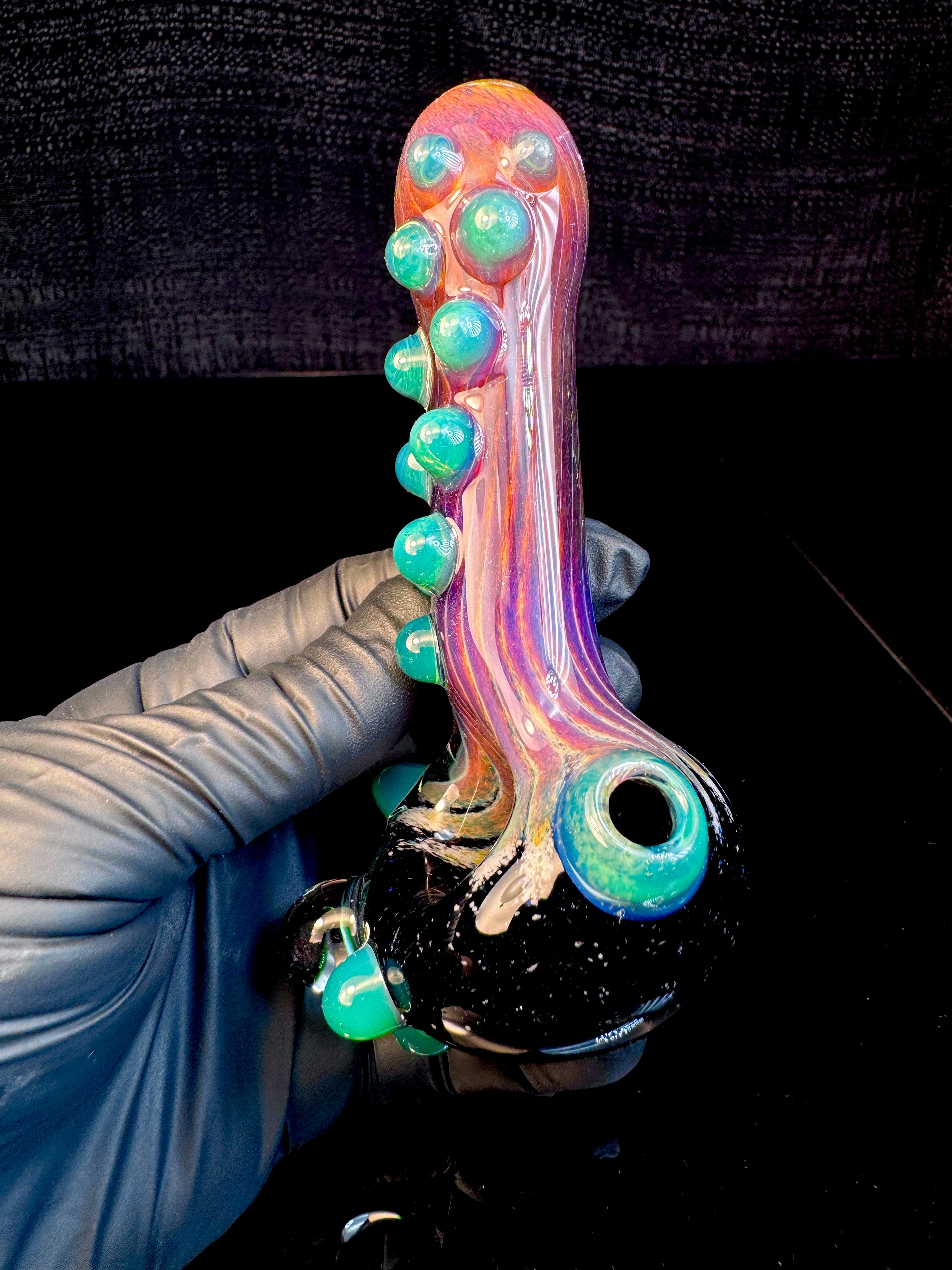 Exp/Fripidy Striped Opal Pipe
