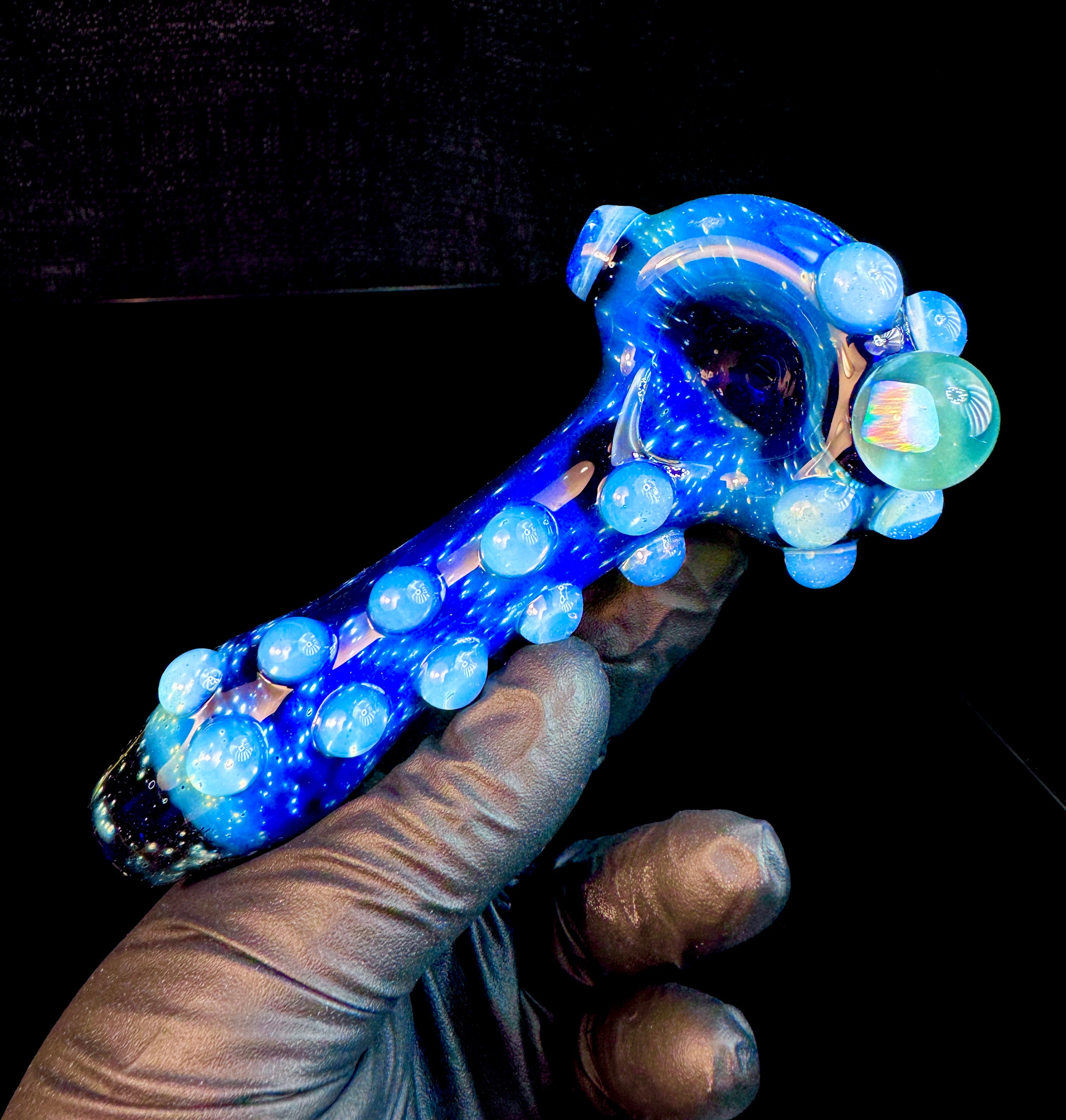 Secret white starry night space pipe