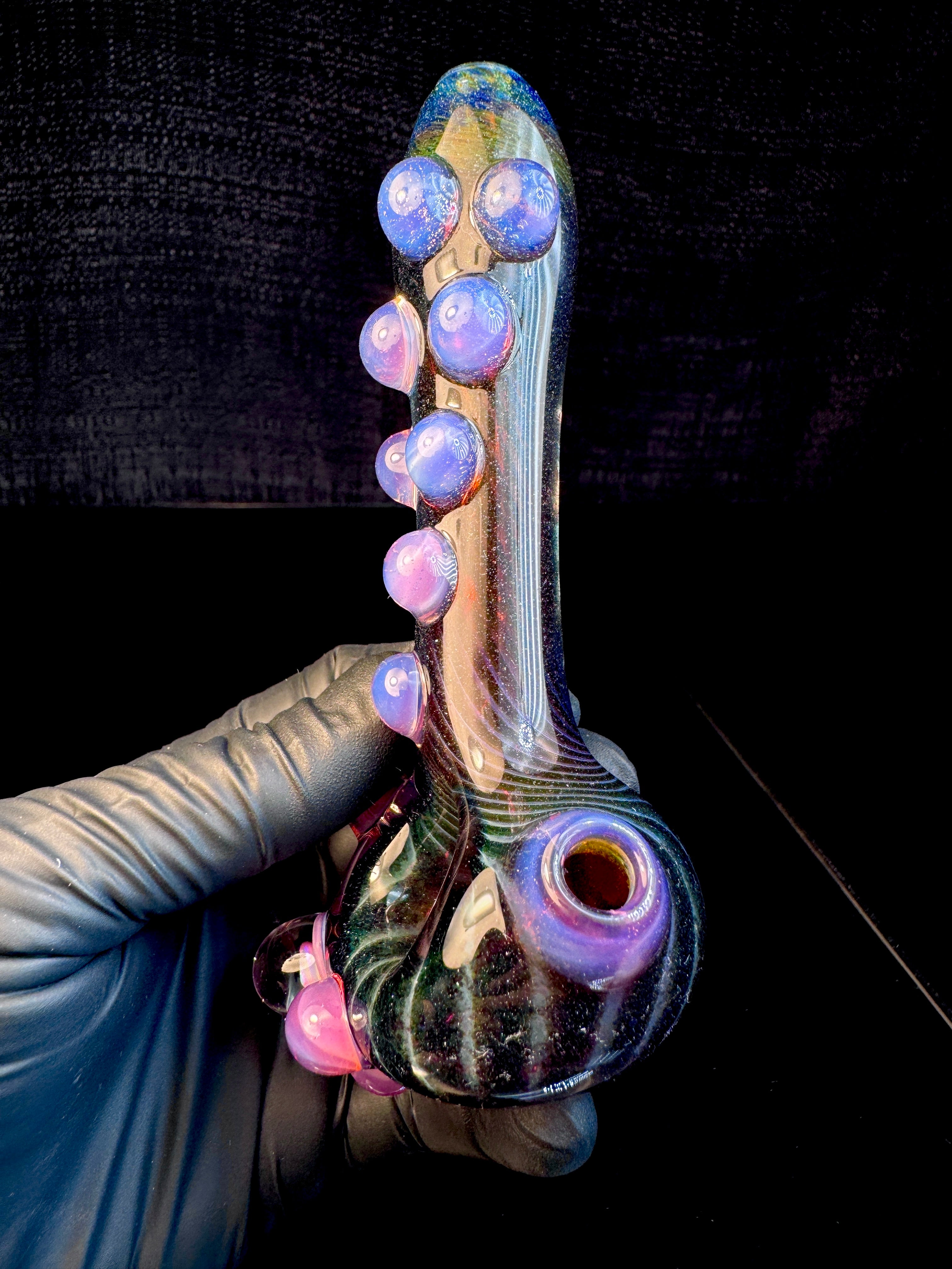 Nebula x carmelene Striped Opal Pipe