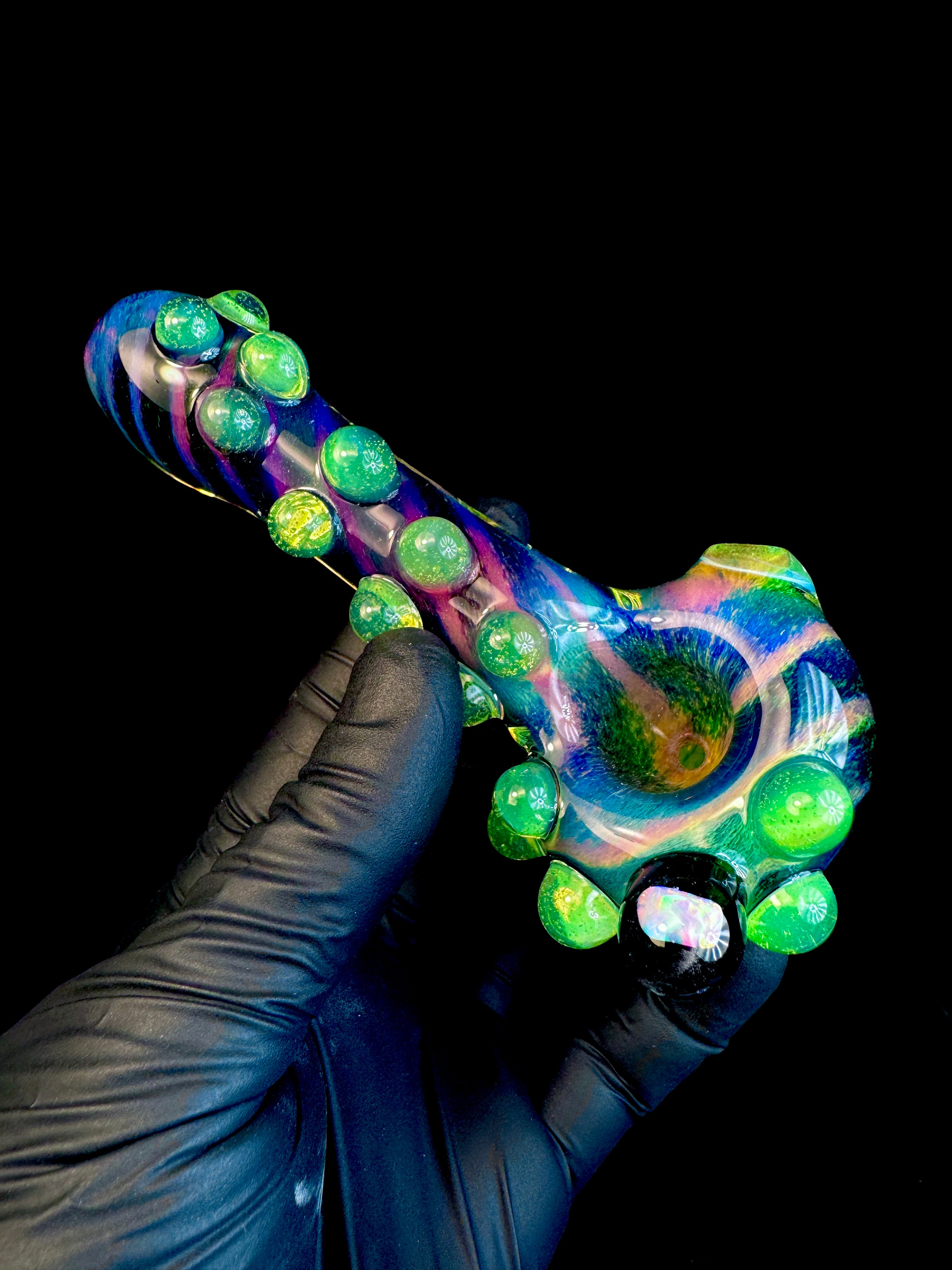 Exp x fripidy x slyme striped opal pipe