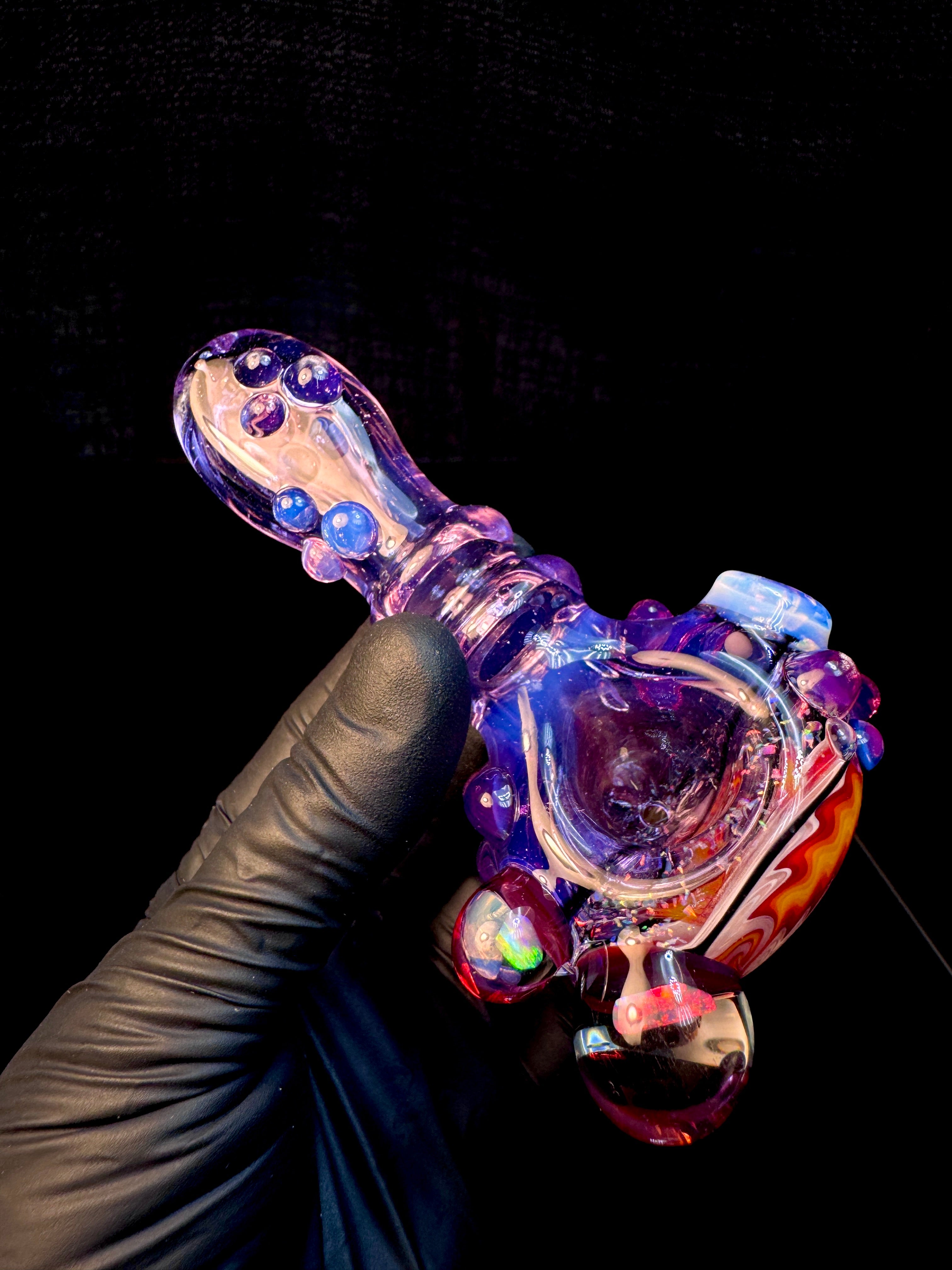 Wigwag opal spoon