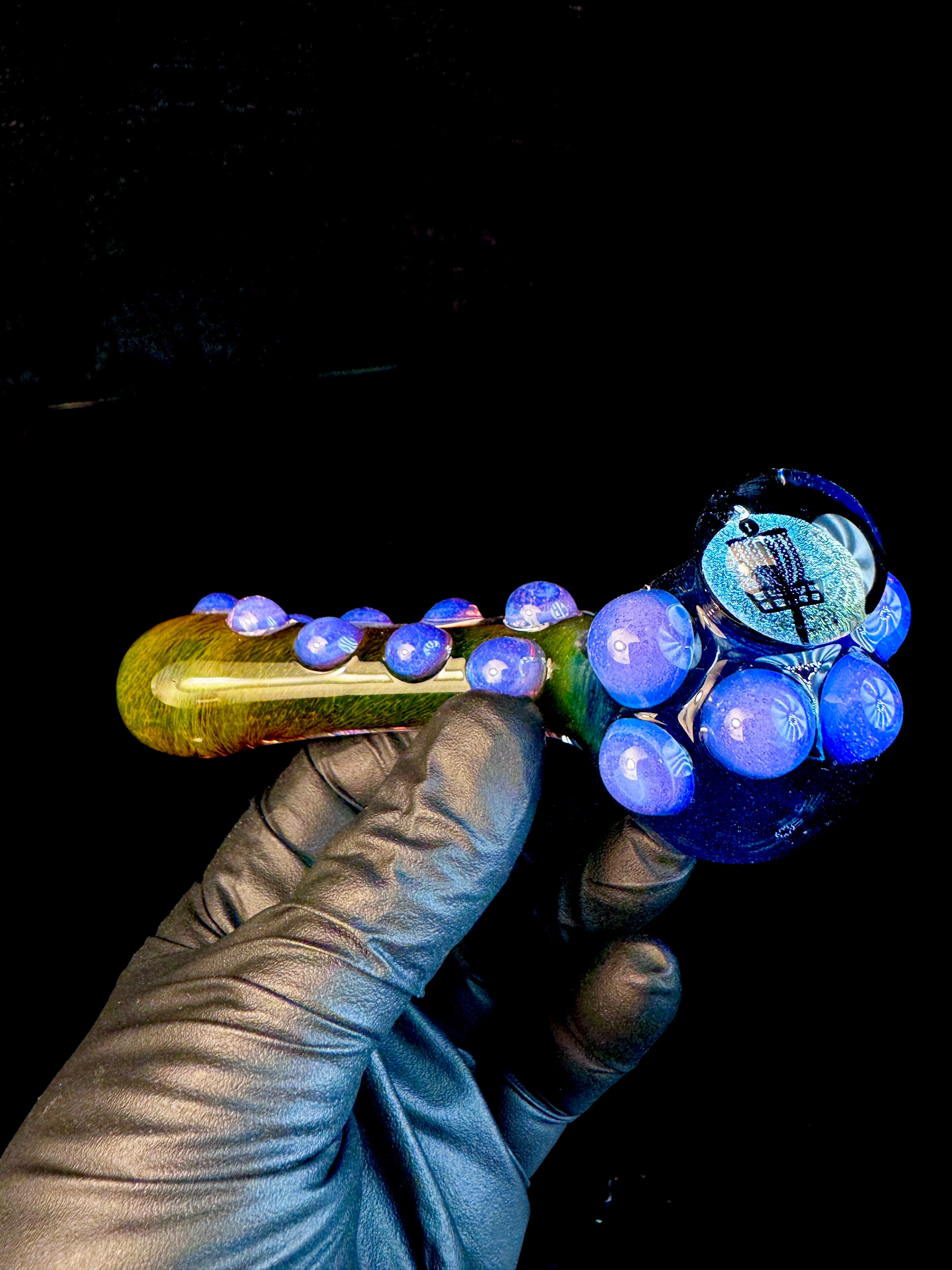 Dichroic Disc golf pipe