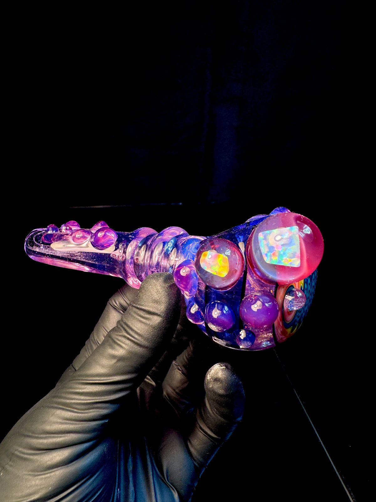 Wigwag opal pipe