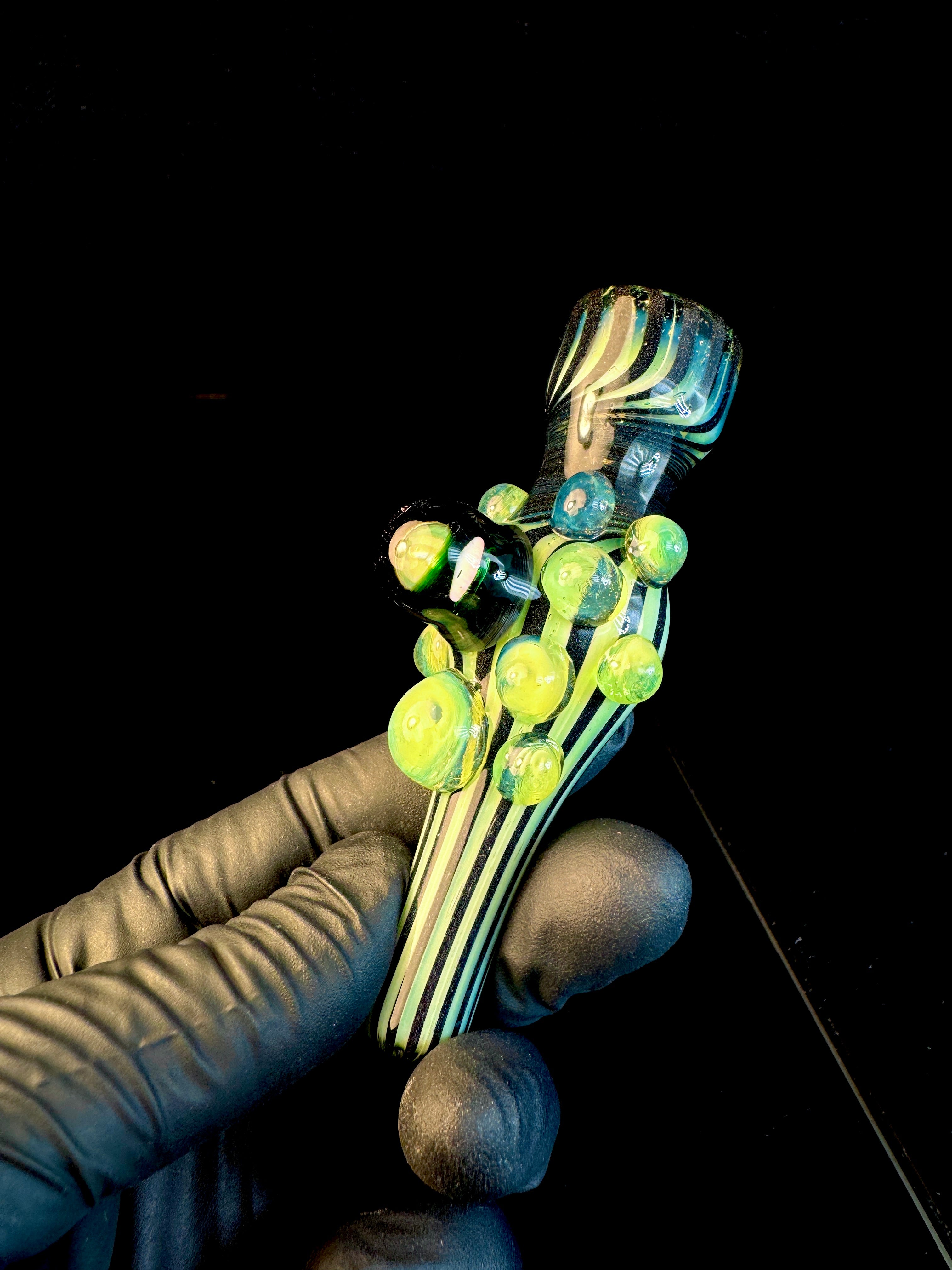 Beetlejuice x Slyme opal chillum