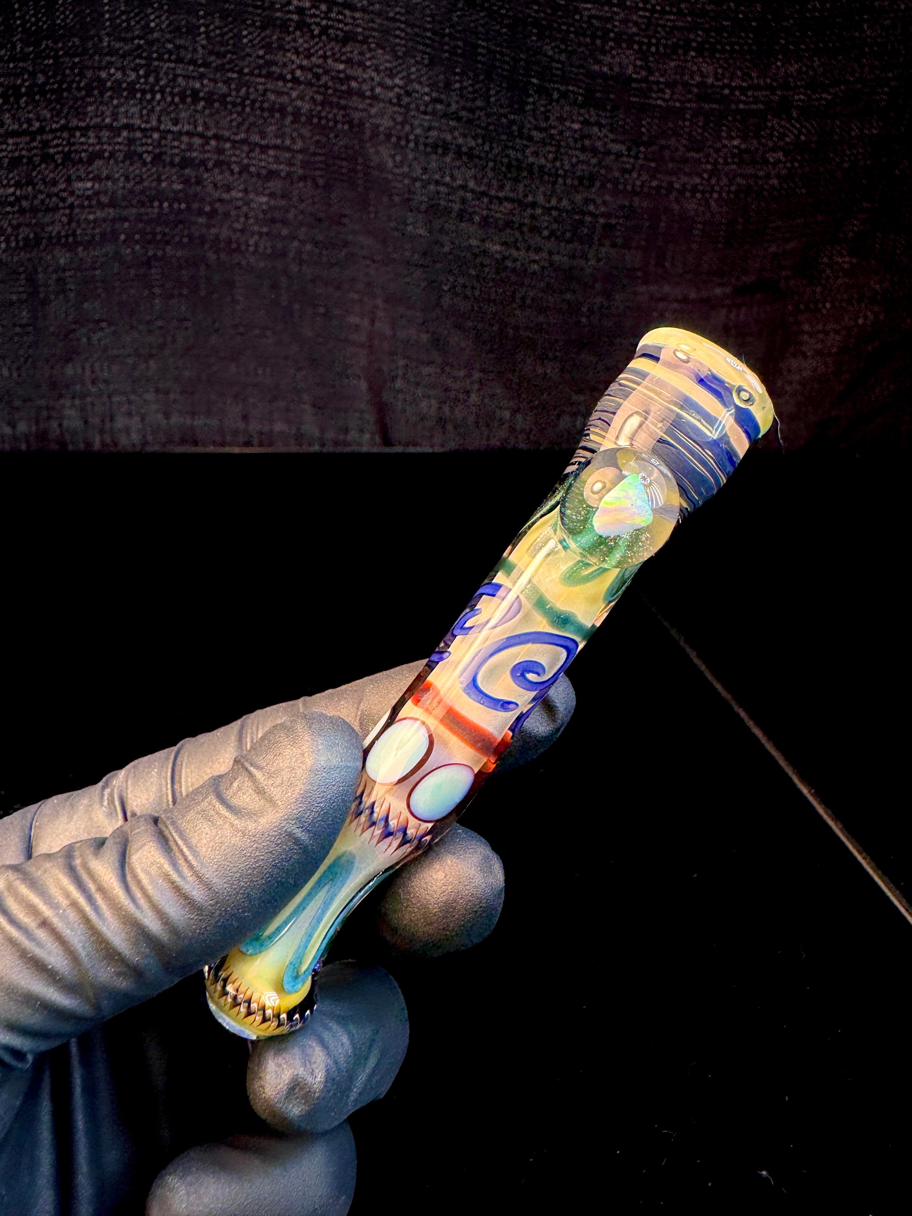 Gold fumed inside out bat