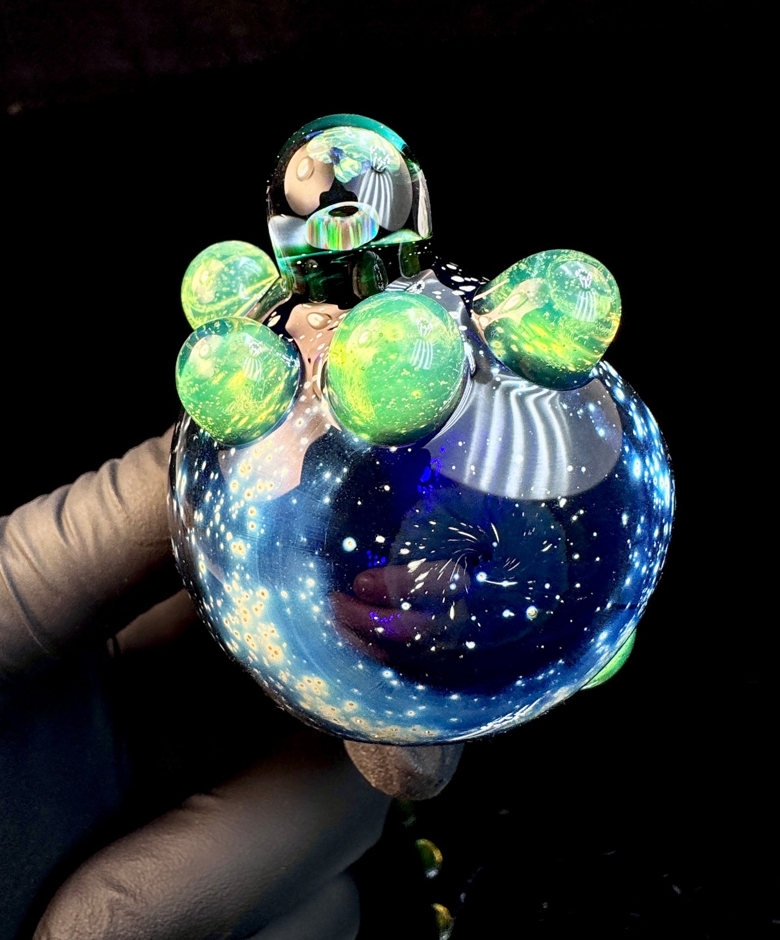 Starry night x slyme dark opal pipe