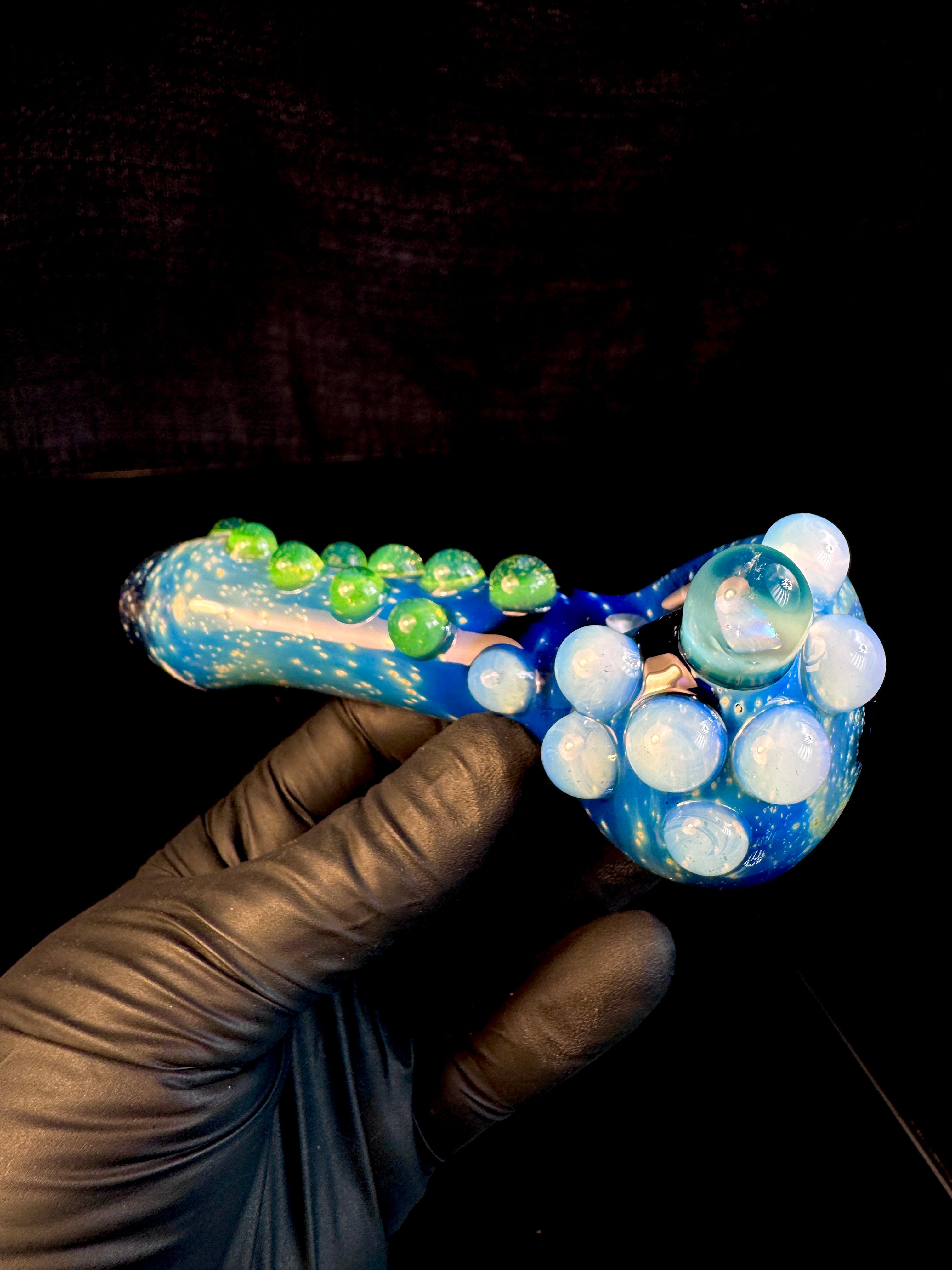 Secret white x Slyme x Starry night opal pipe