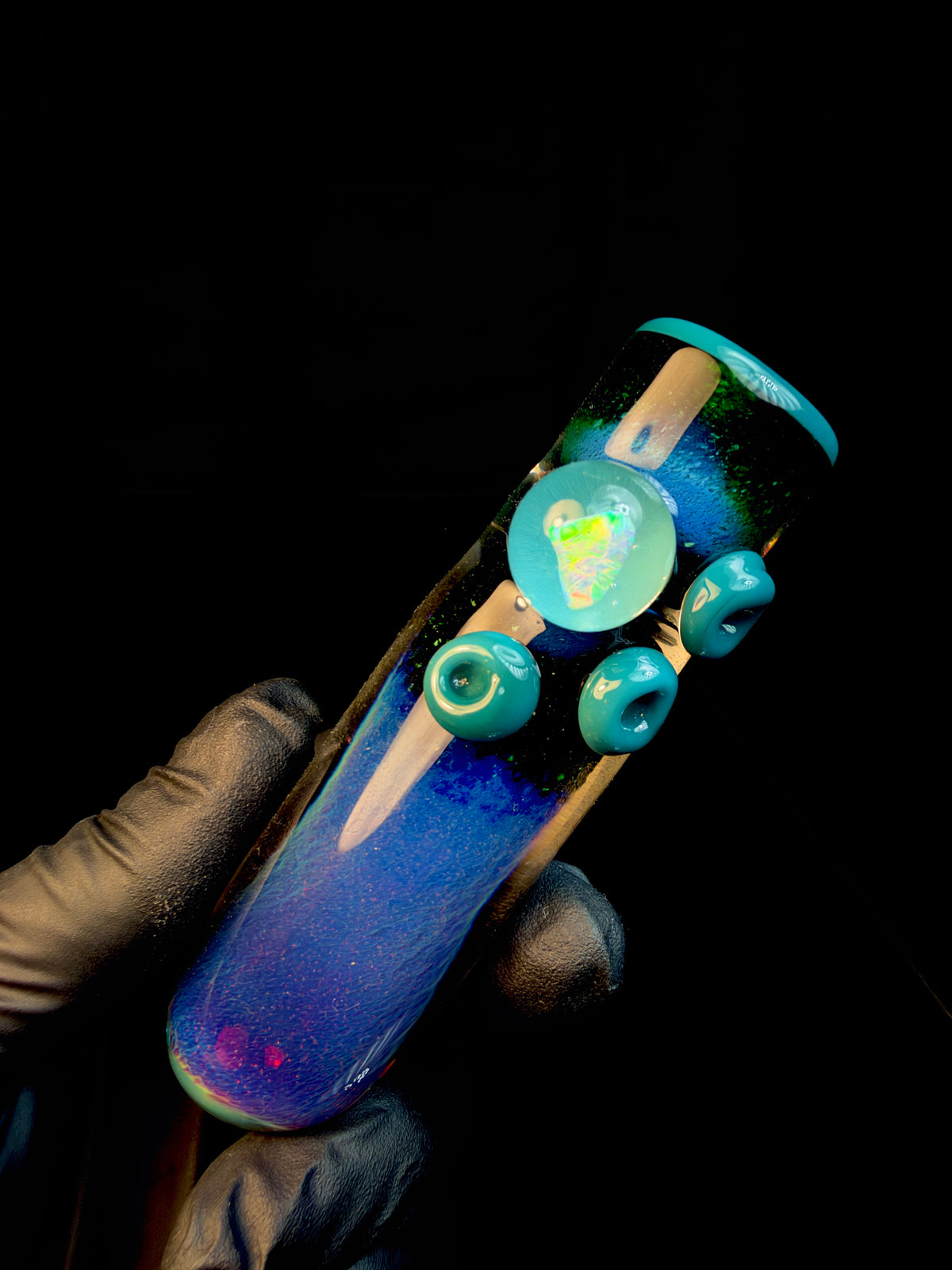 Jet black x AP opal brickhouse chillum