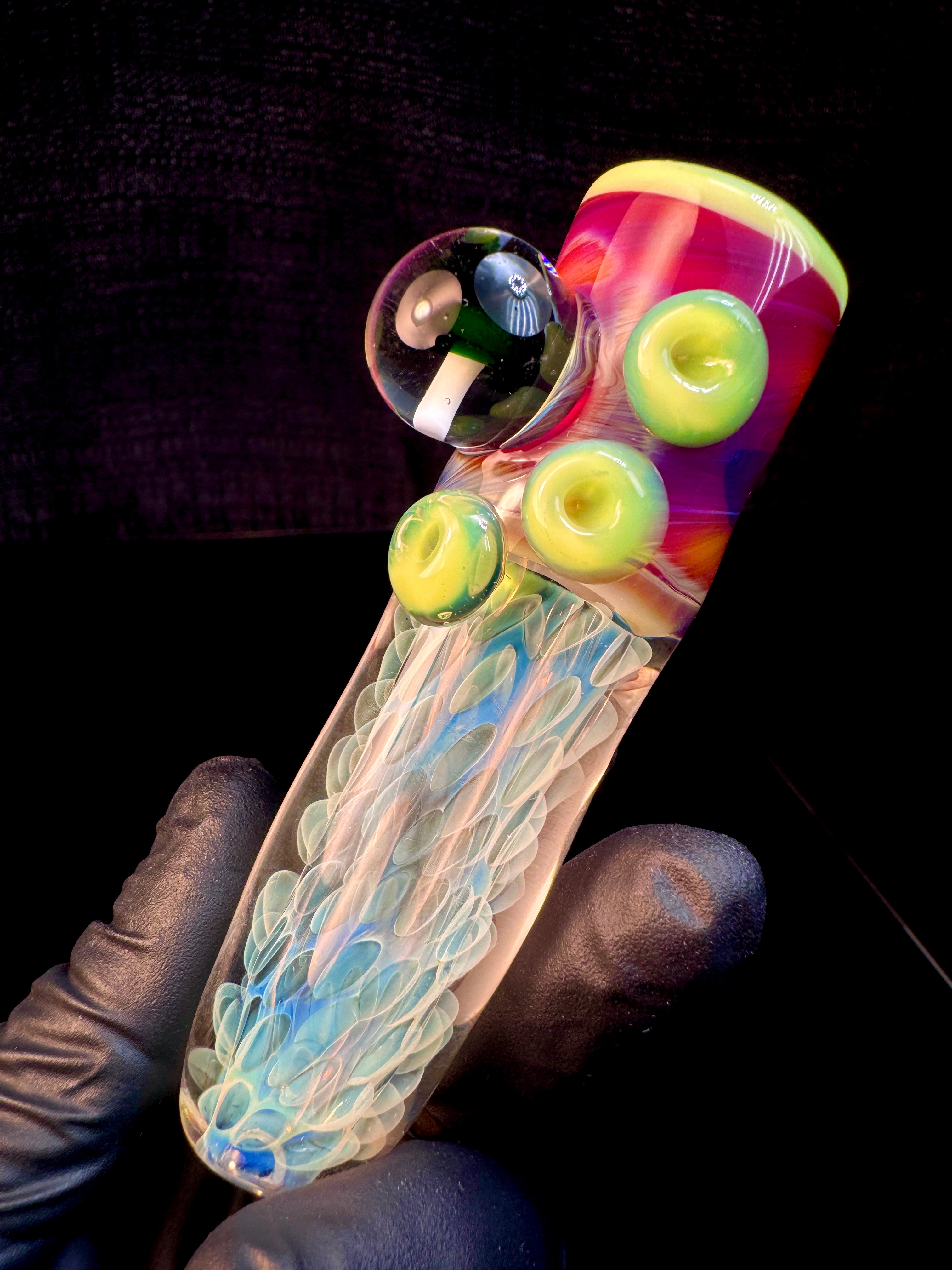 Fumed two tone mushroom brickhouse
