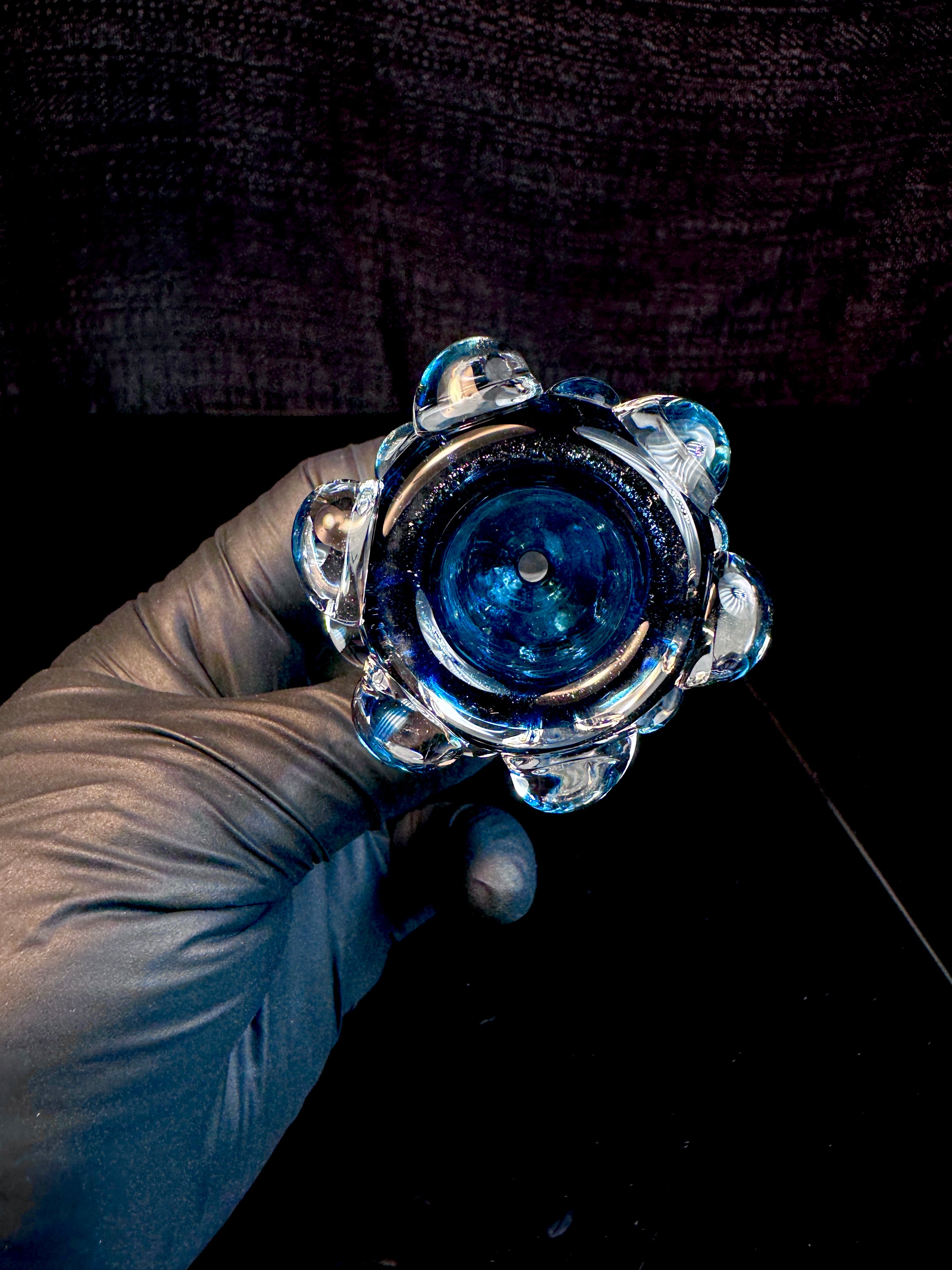 14mm Blue stardust dot Slide