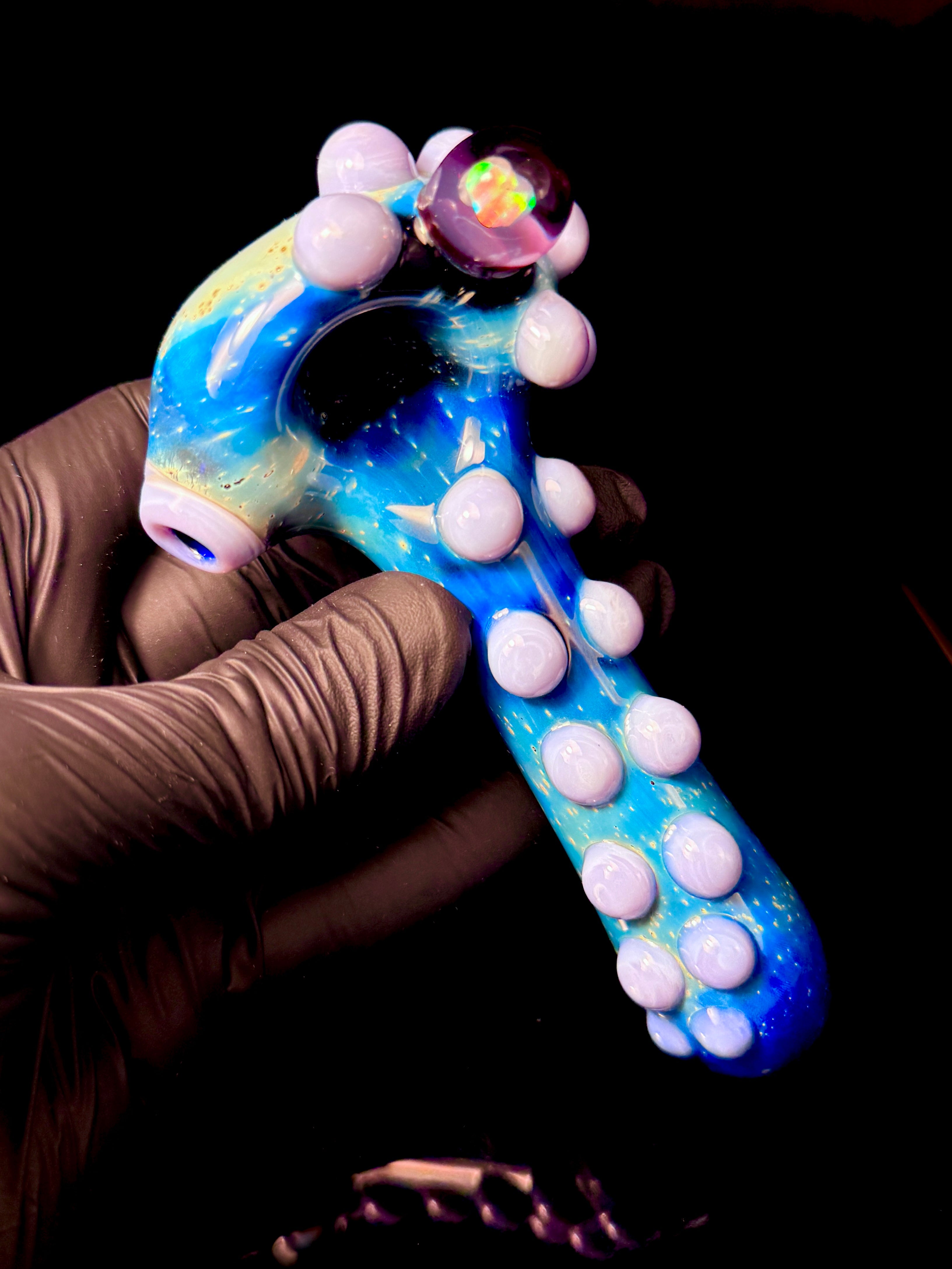 Bubblegum x Starry night dark opal pipe