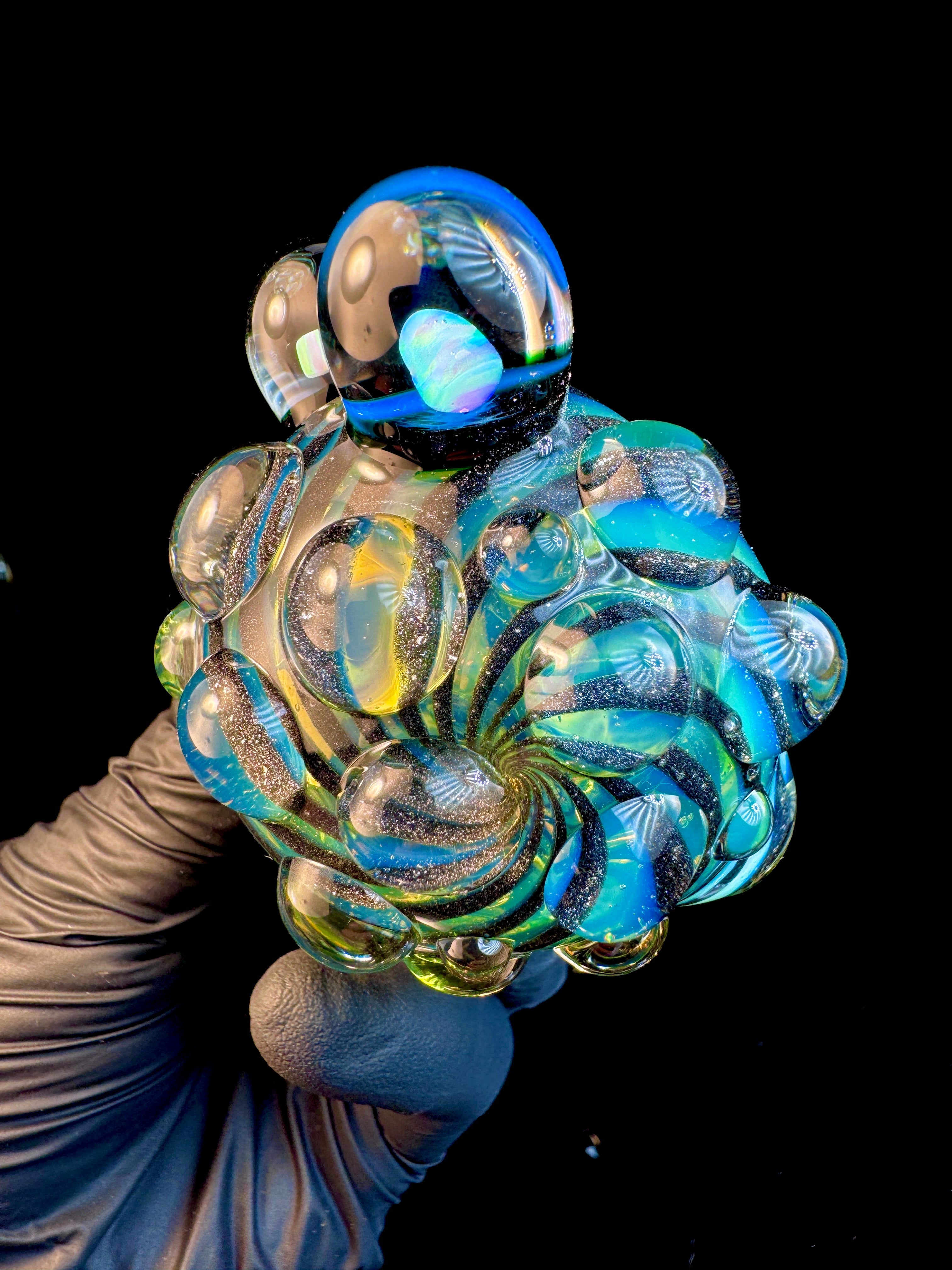 Twisted Beetlejuice opal pipe