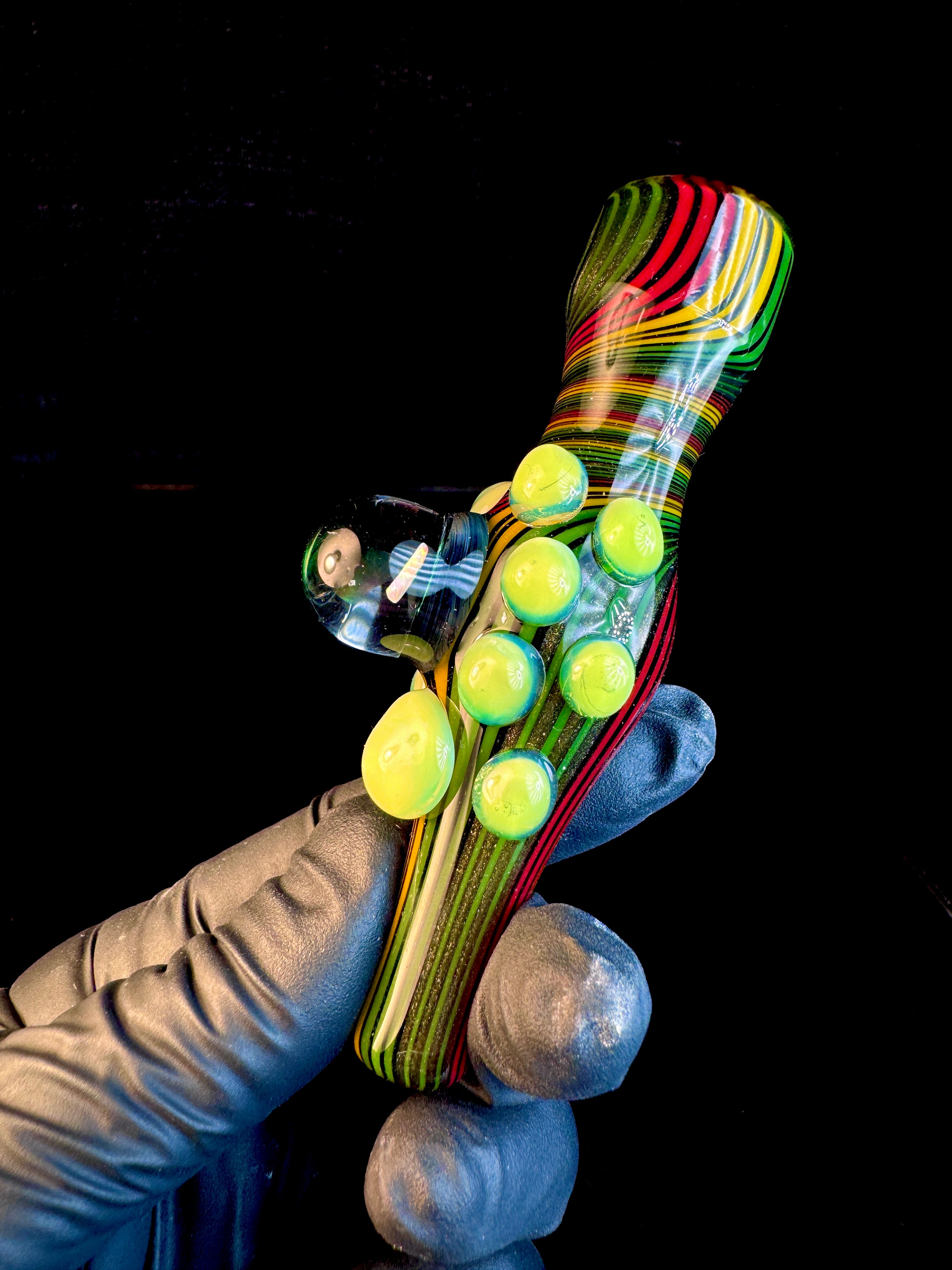 Razzi rasta x slyme opal chillum