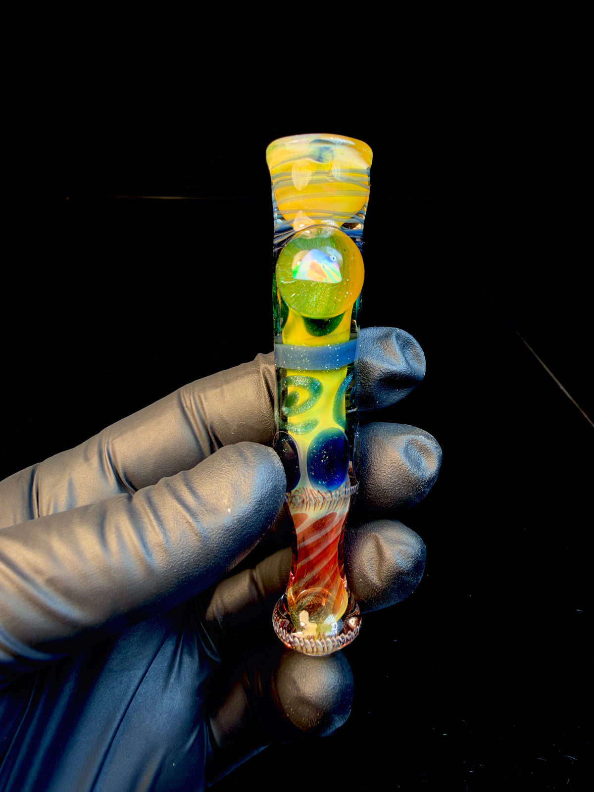 Gold fumed inside out bat