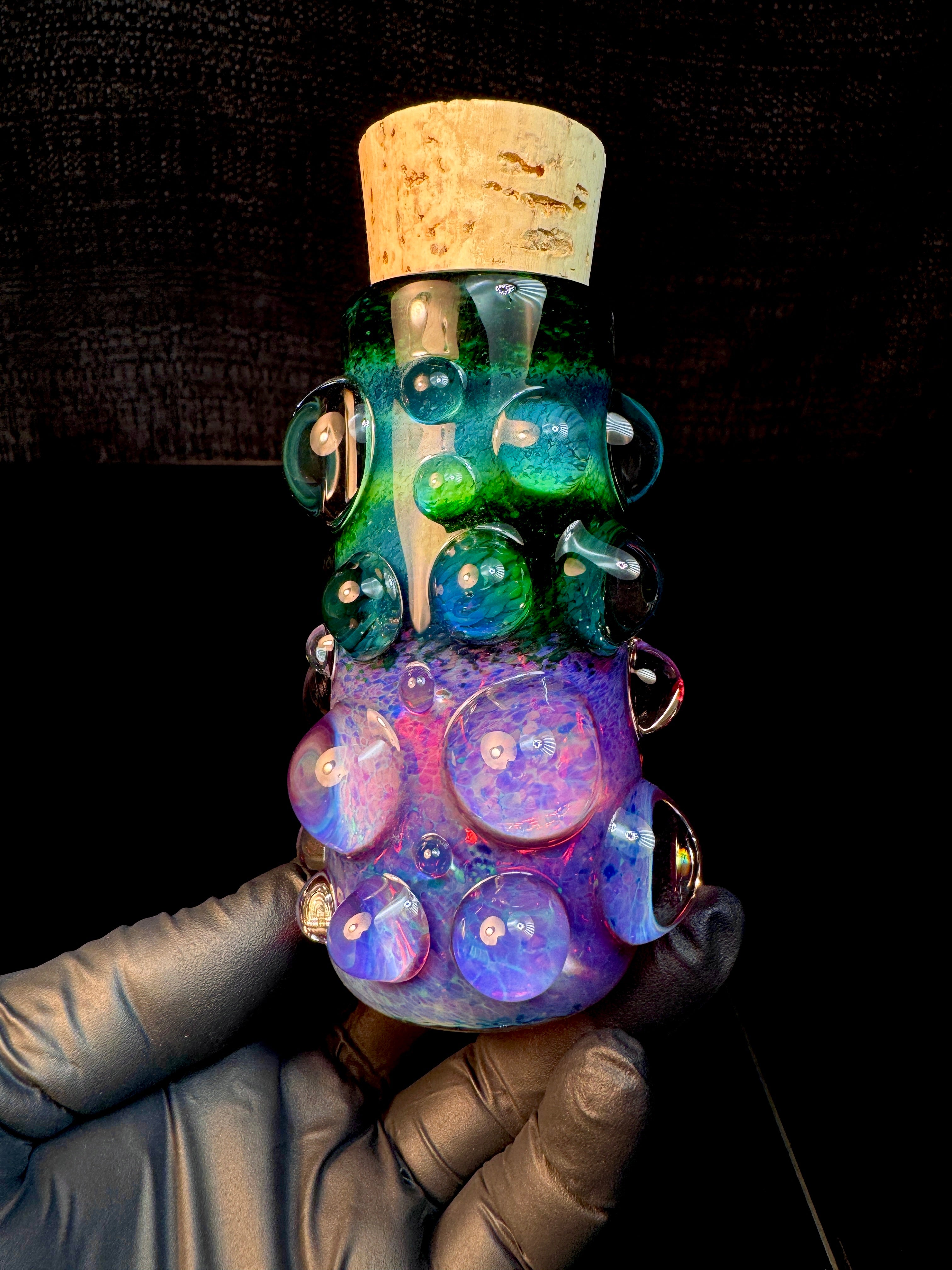 XL Exp x AP two tone flat bottom nug Jar