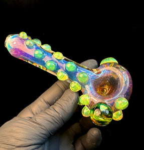 Purple fade opal pipe