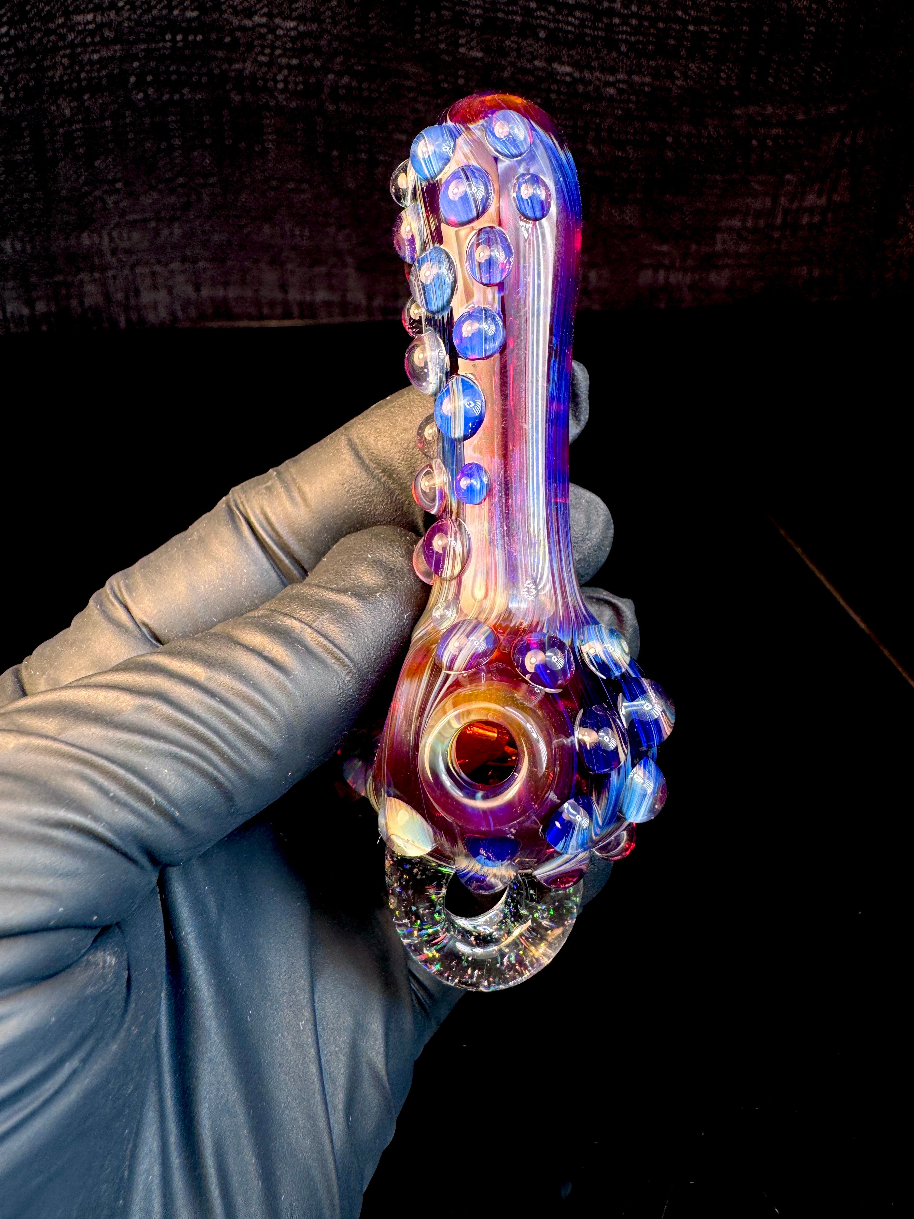 Amber purple pendy