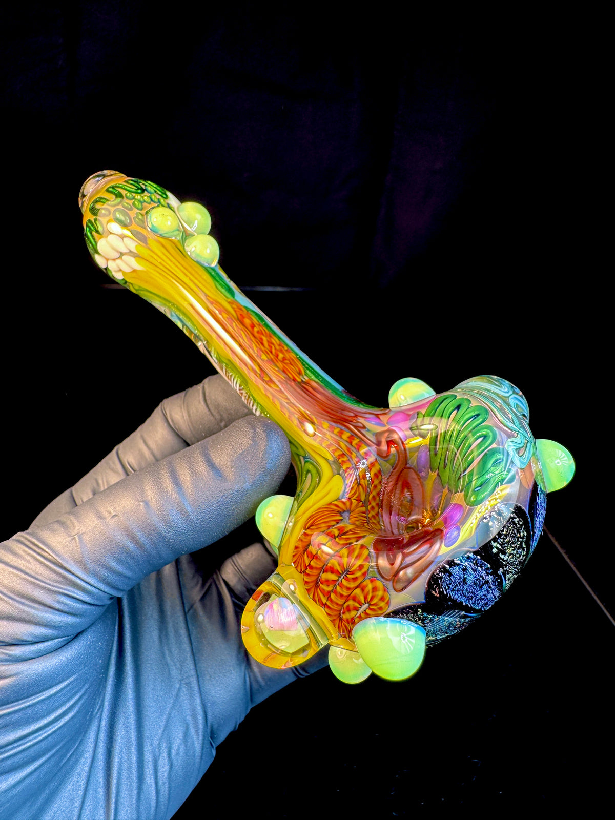 Premo Dichro flower Fume Cane Spoon
