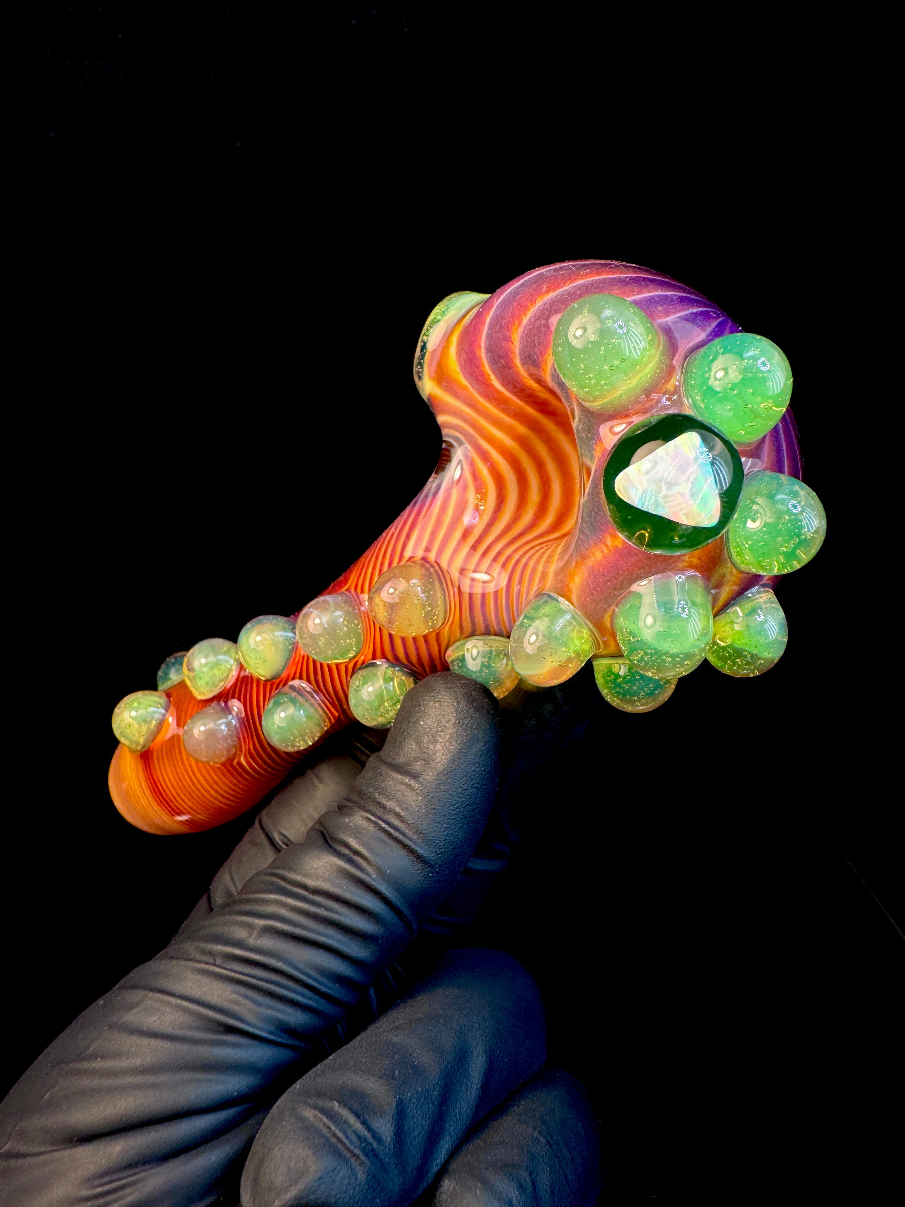 Fripidy x slyme Striped Opal Pipe