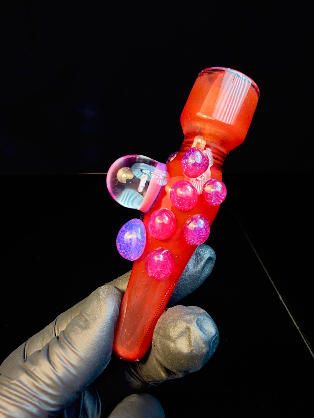 Garnet x pink slyme opal chillum