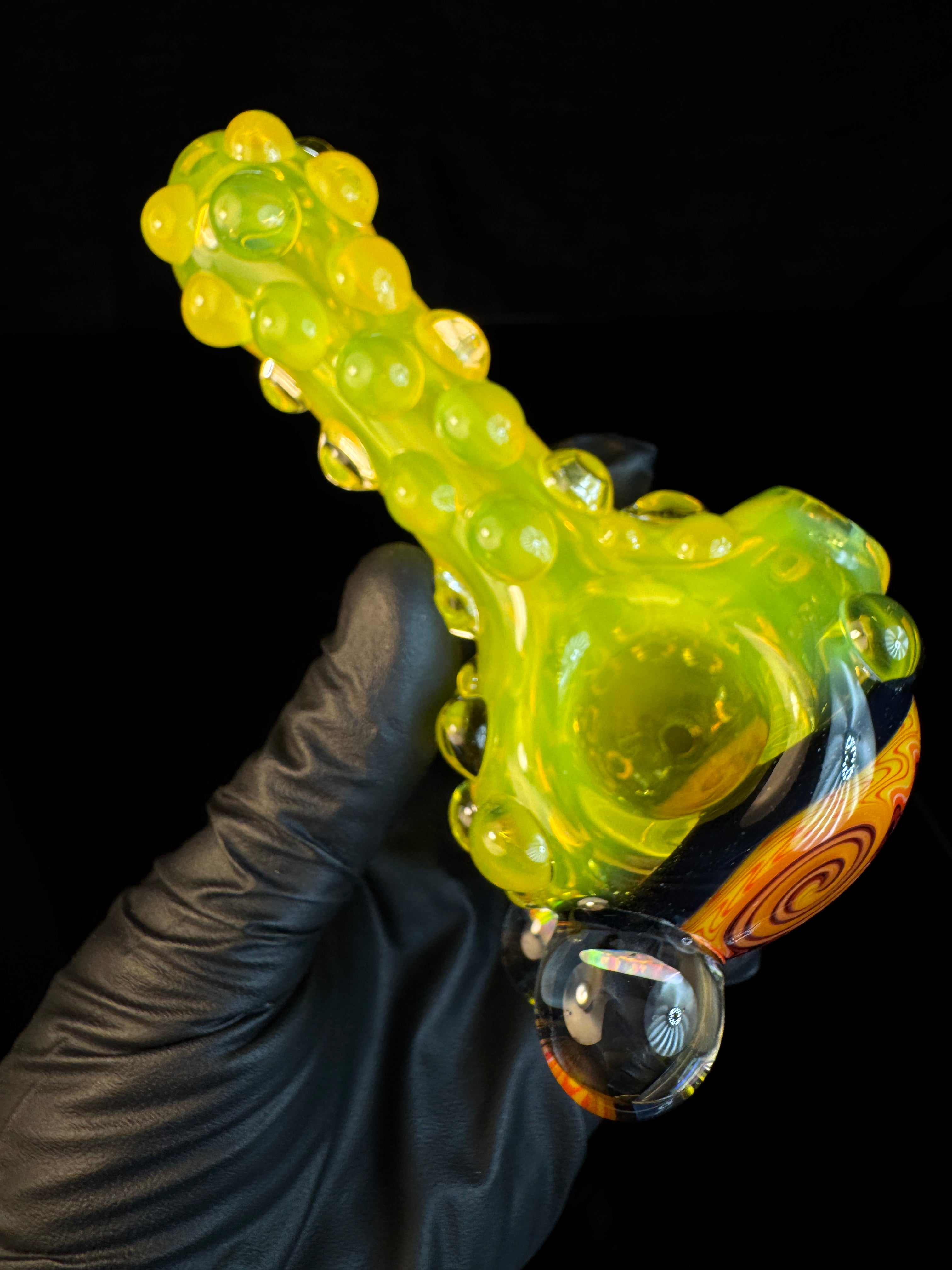 Wigwag opal pipe