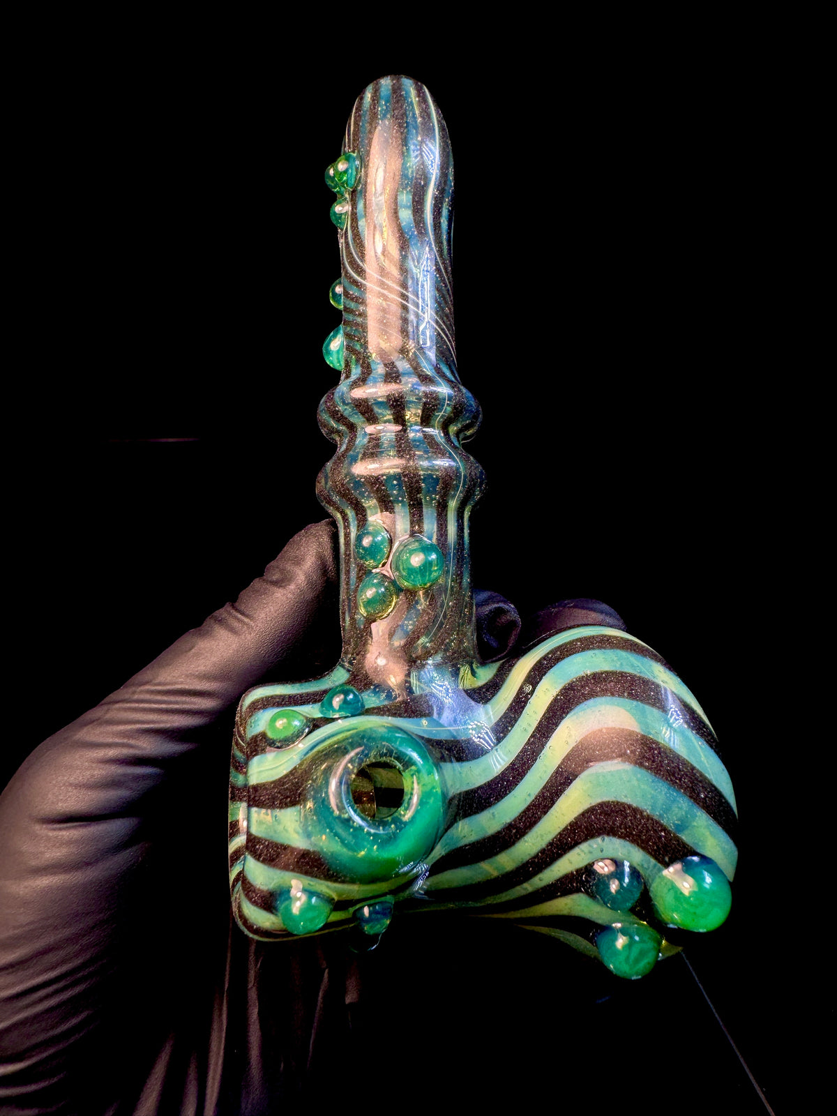 Twisted Glass opal hammer