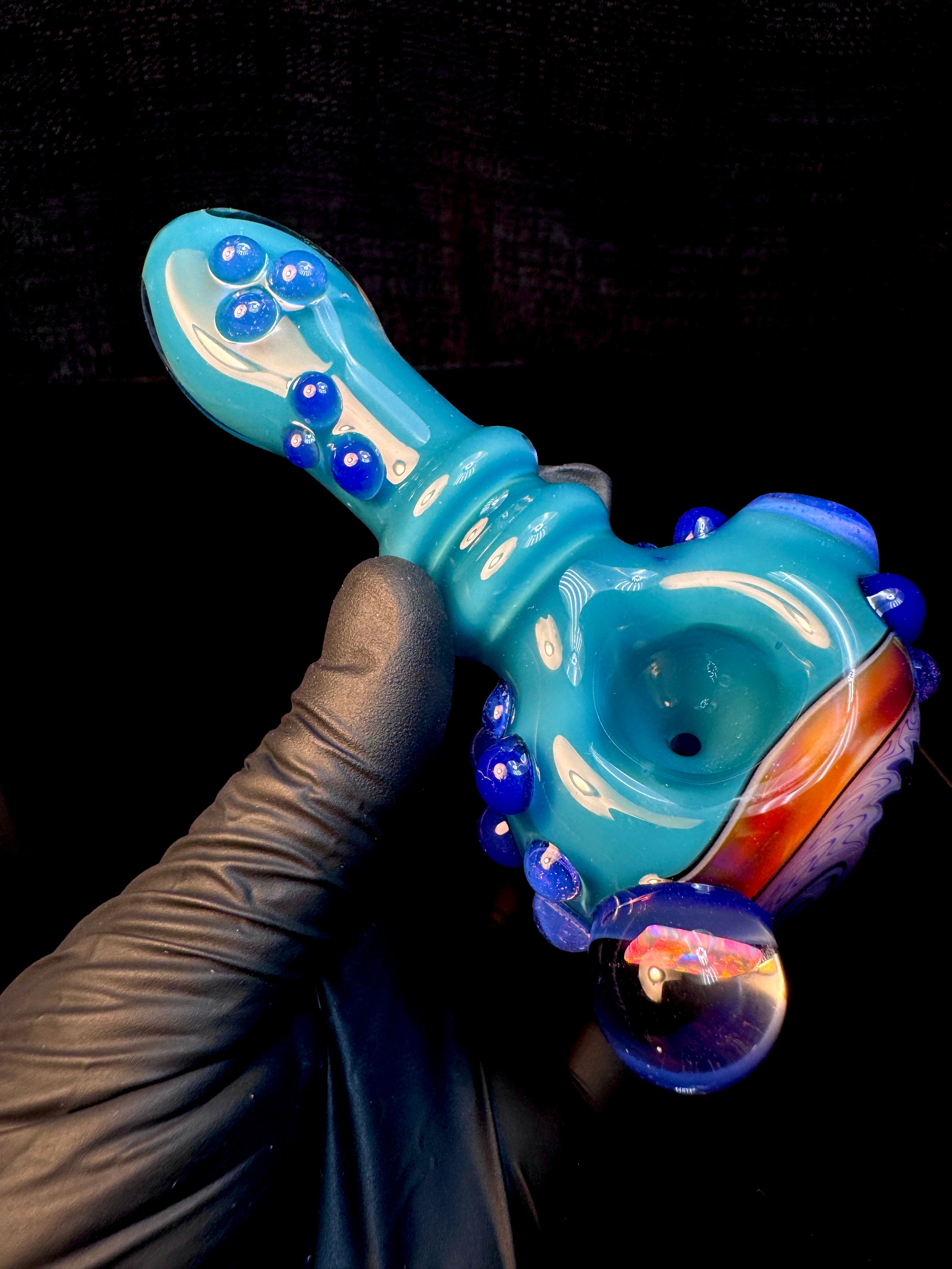 Wigwag opal spoon