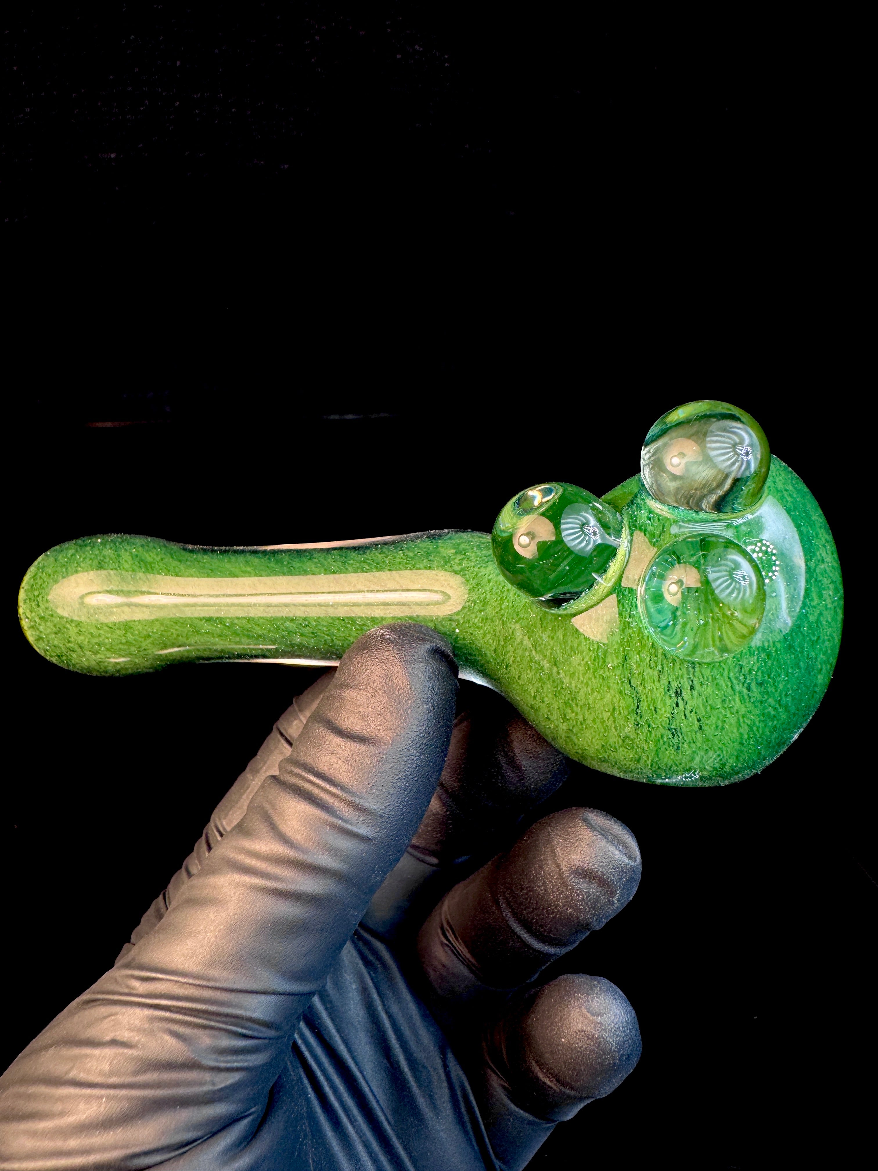 Jade stardust pipe