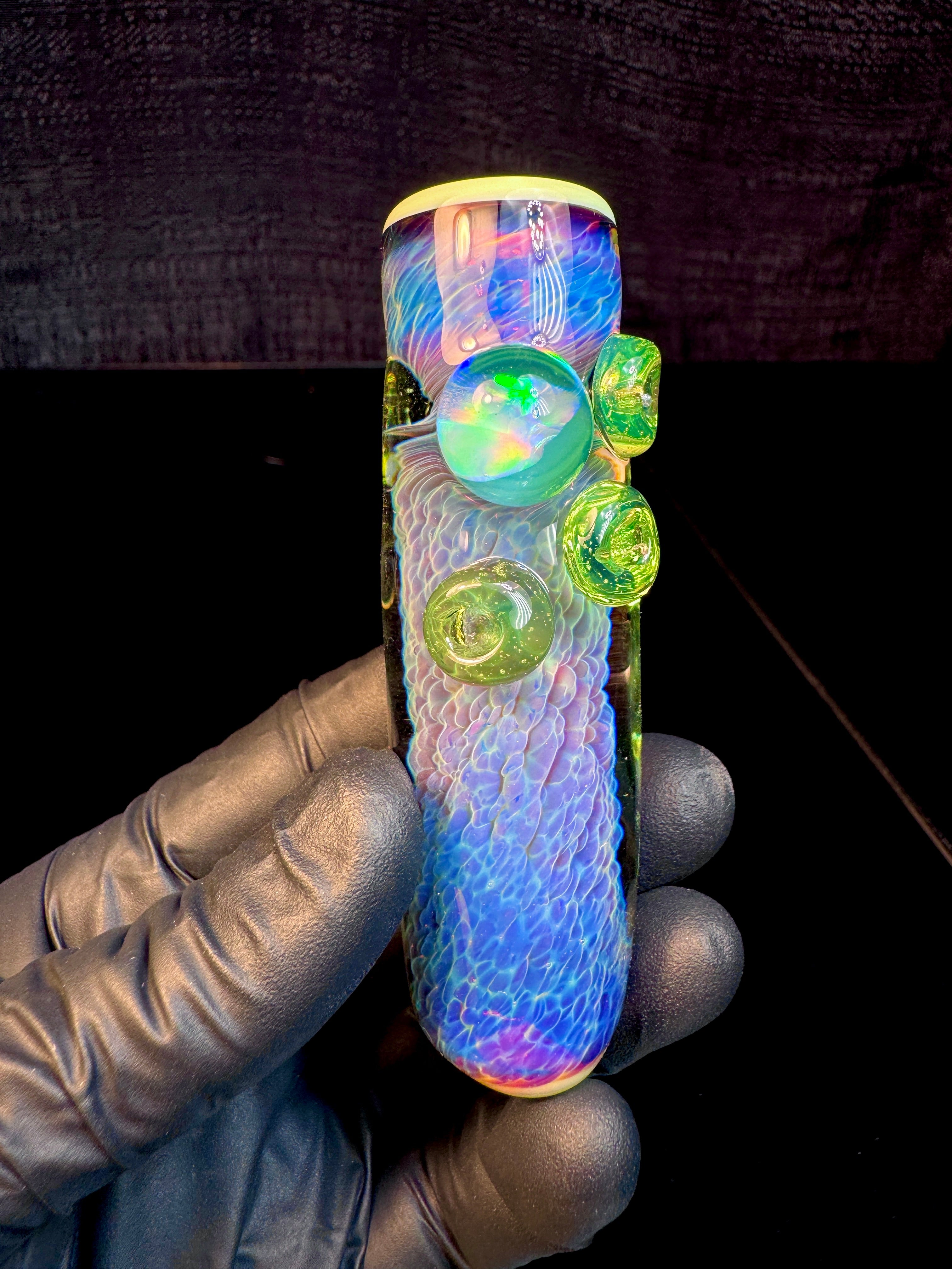 Amber purple x Slyme opal brickhouse chillum