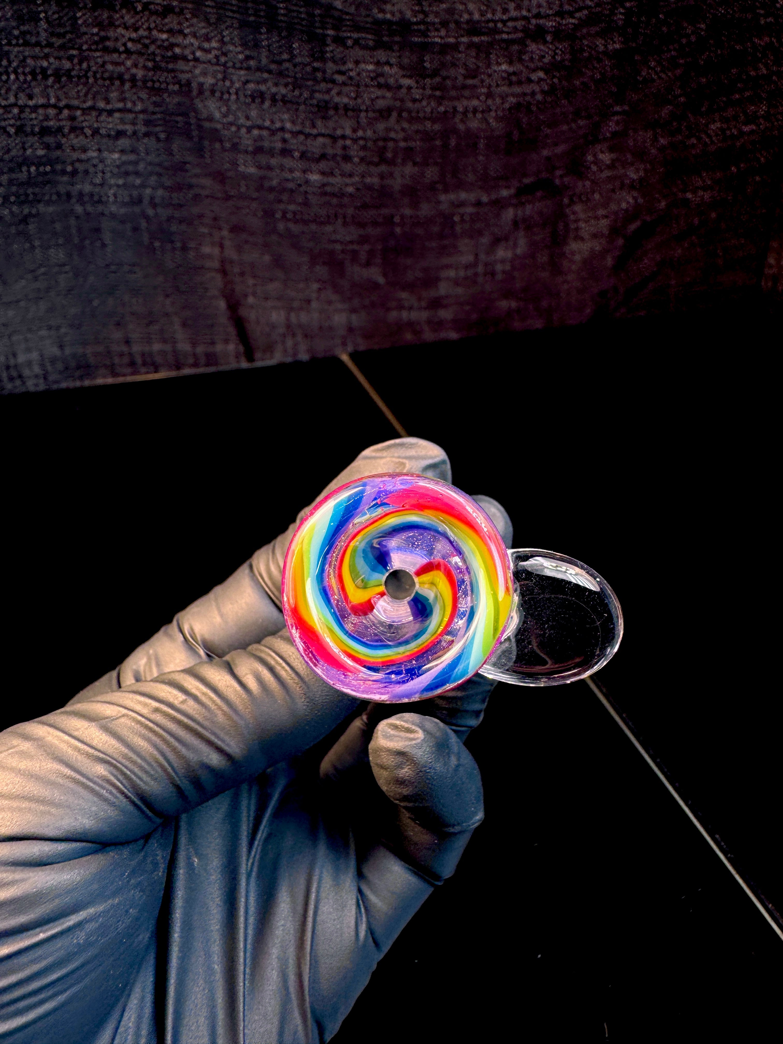 14mm Pink slyme rainbow snapper bowl