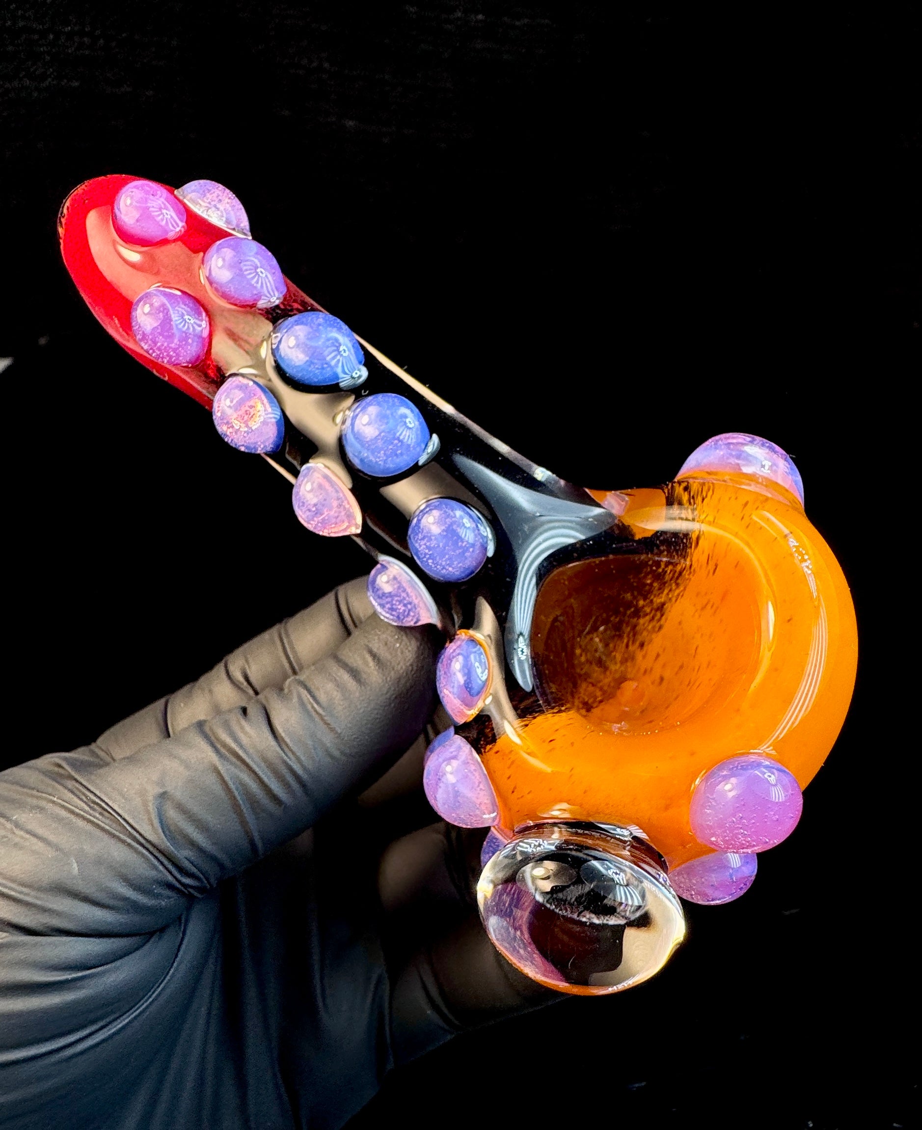 Dichroic hatchetman x pink slyme pipe