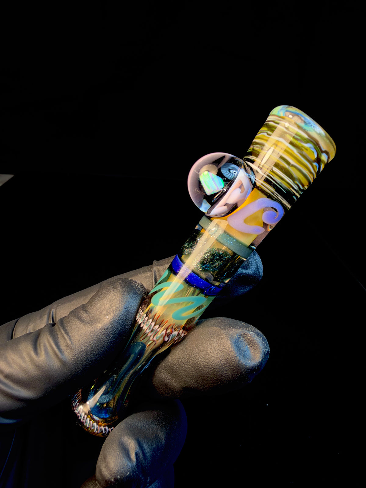 Gold fumed inside out bat