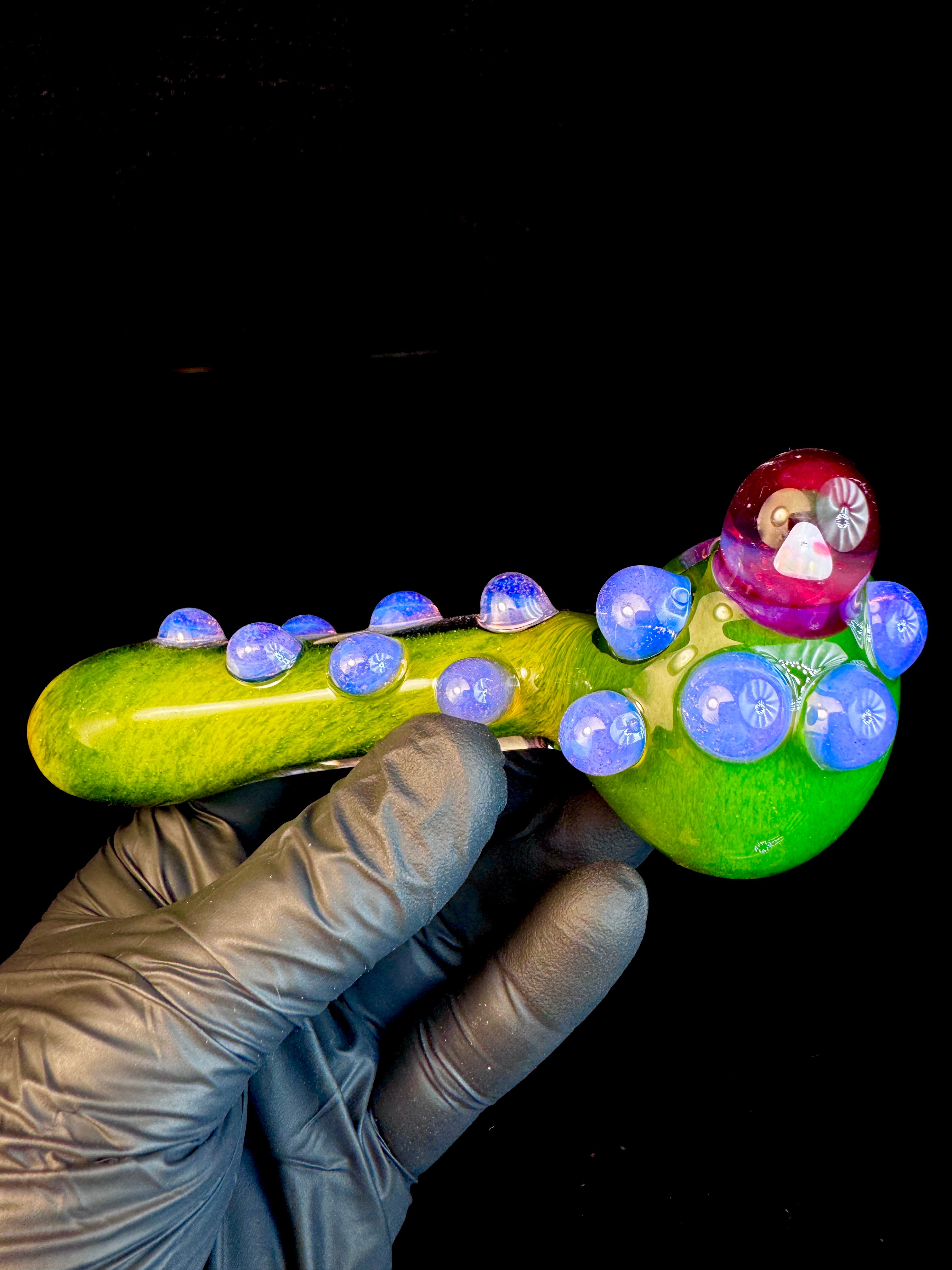 Jade x Dandelion (prime) opal pipe