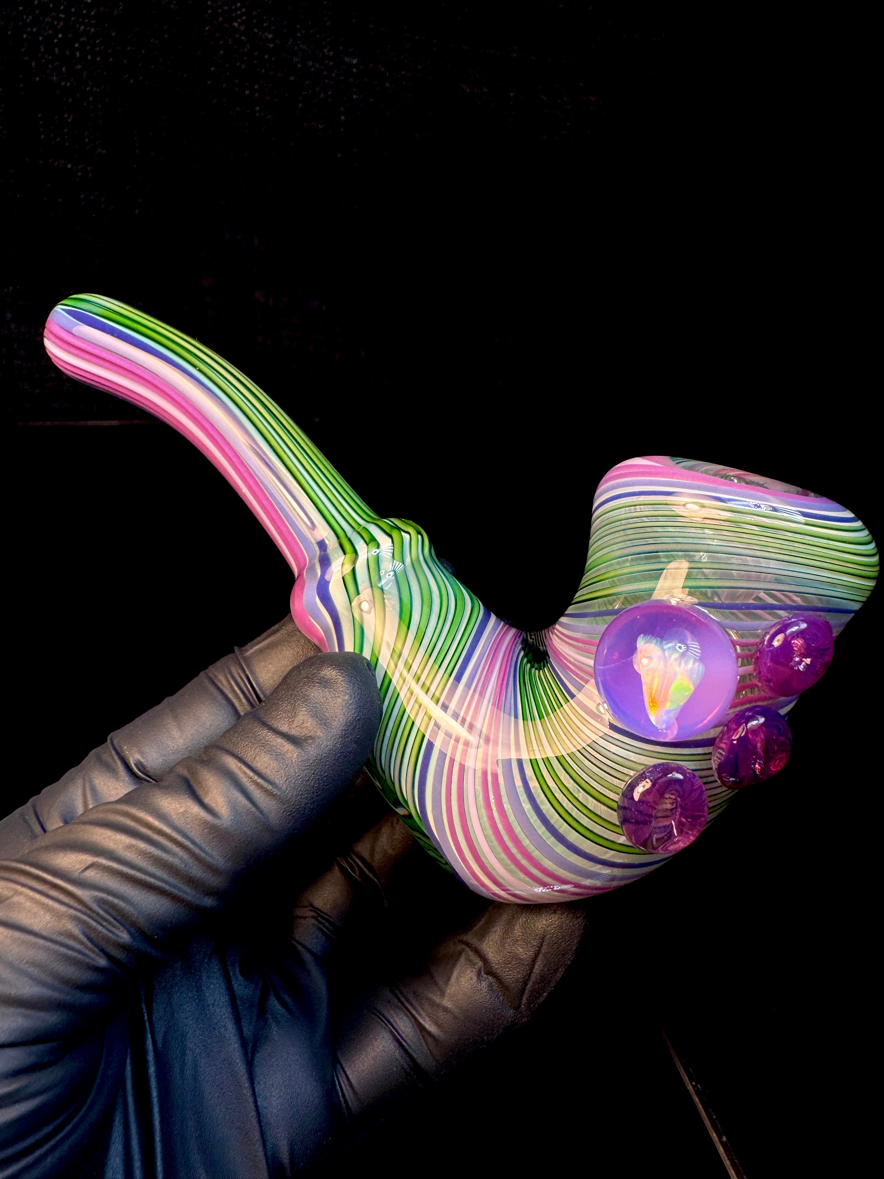 Fumed Kickback pistol lock
