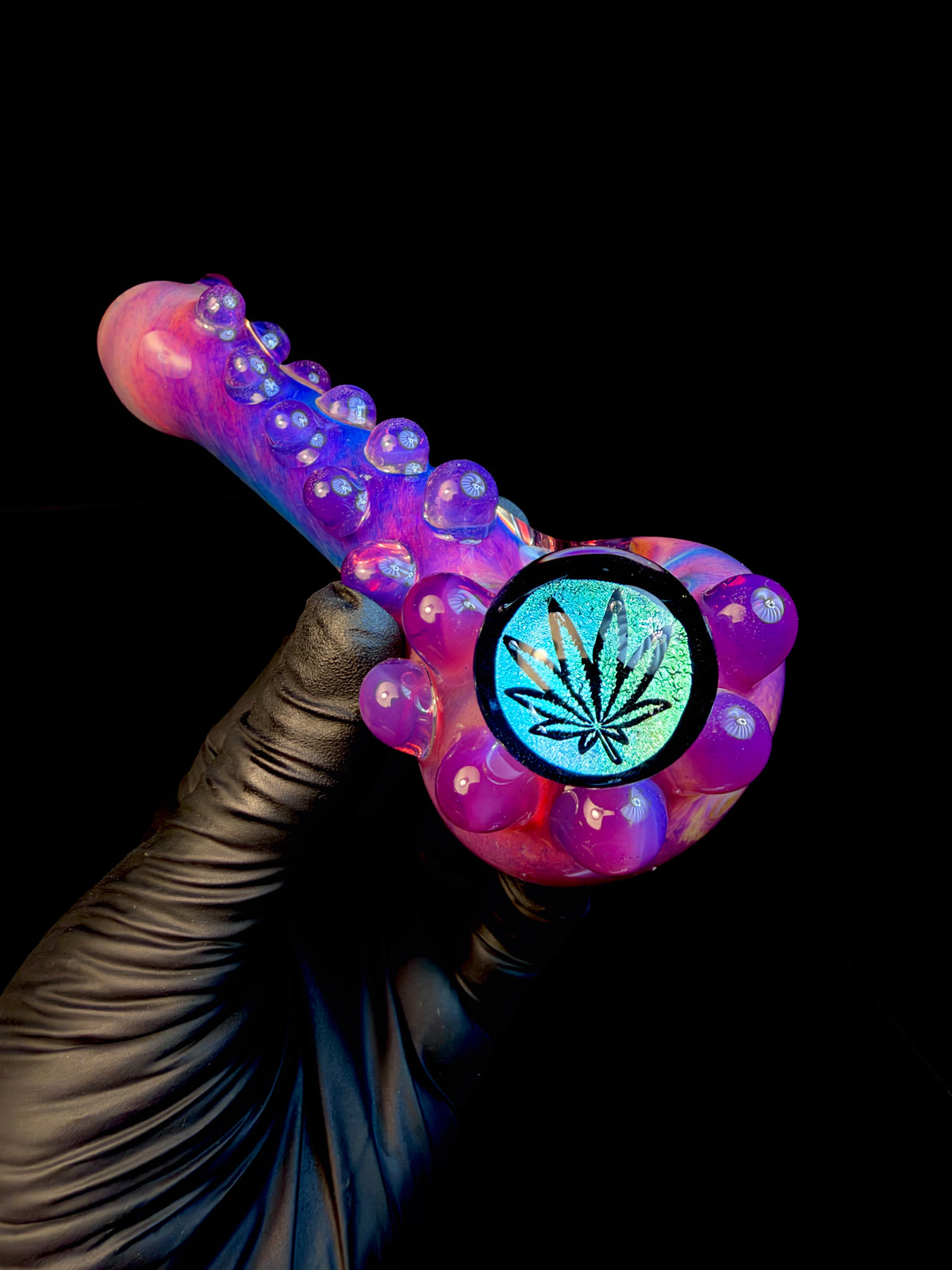 Dichroic leaf spoon