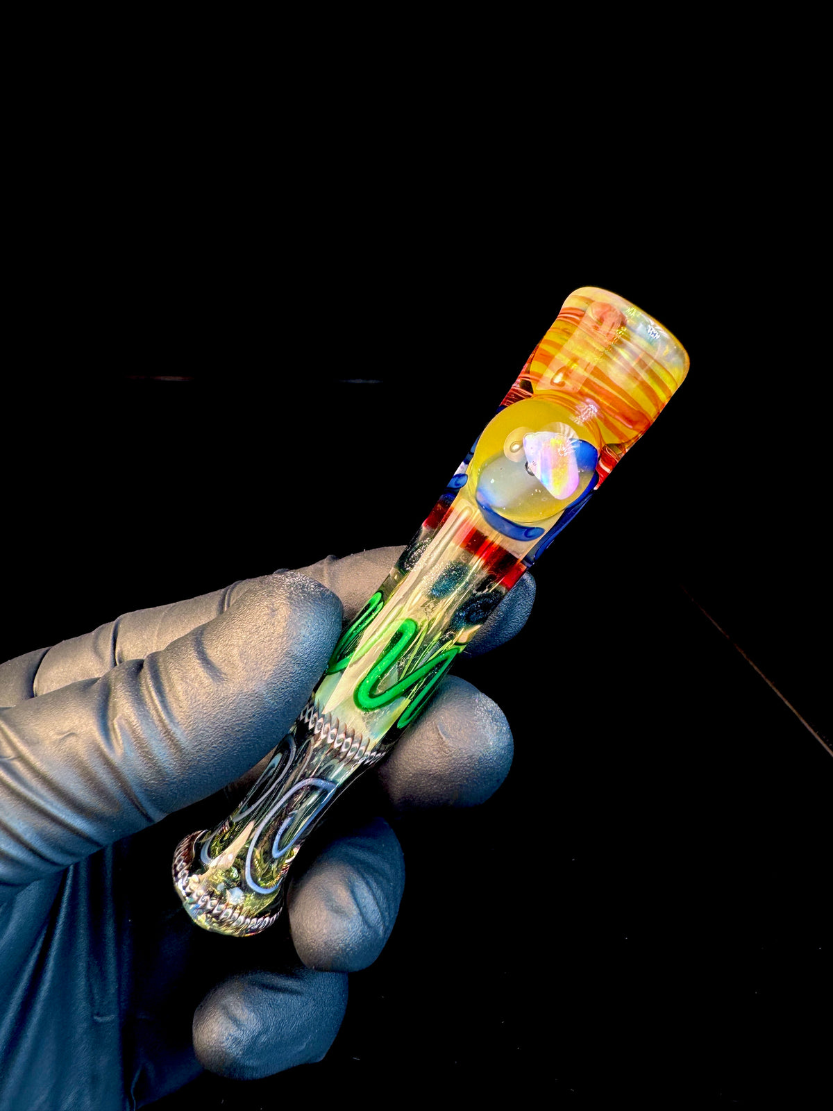 Gold fumed inside out bat