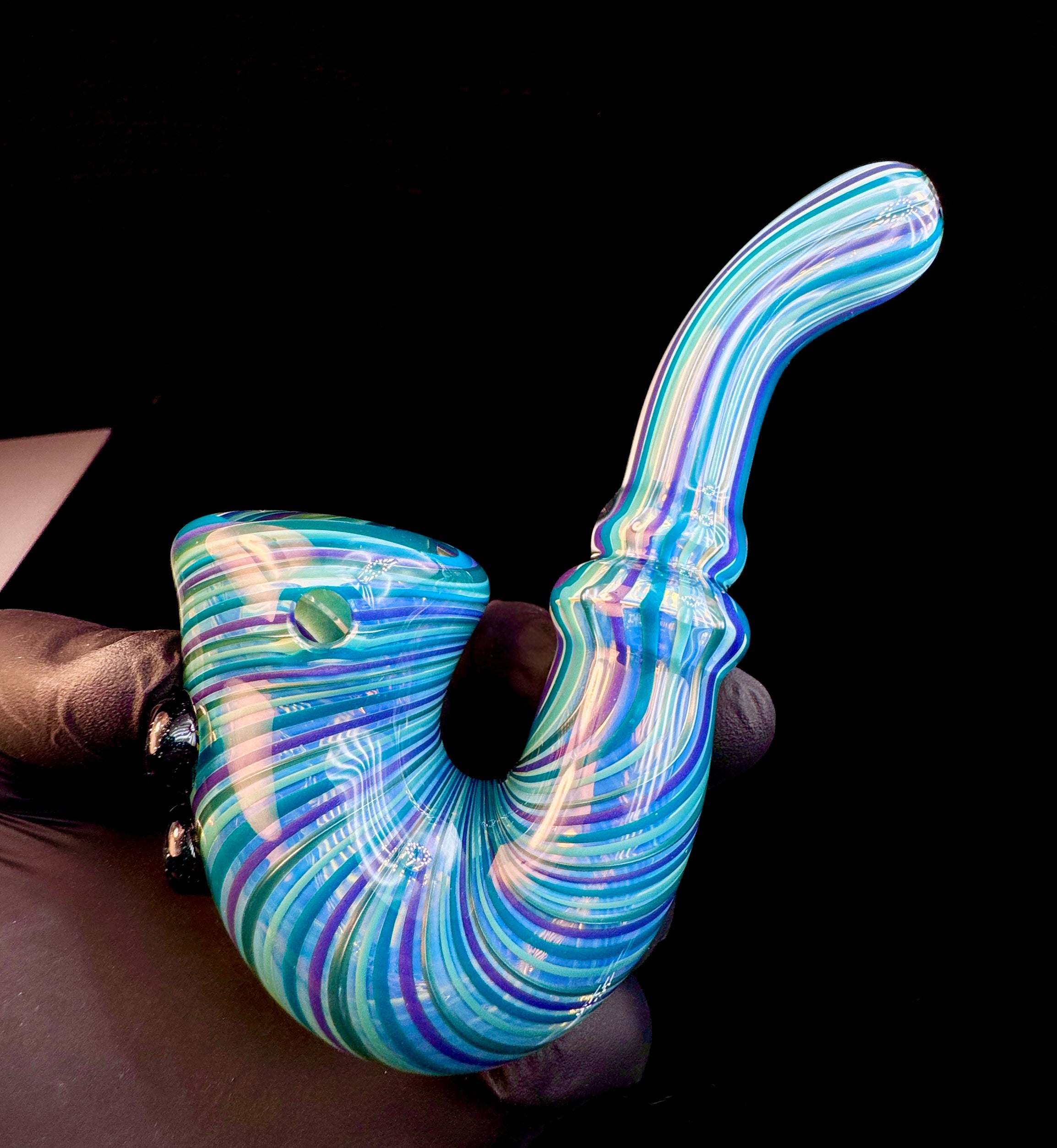 Blue spruce fade fumed opal sherlock