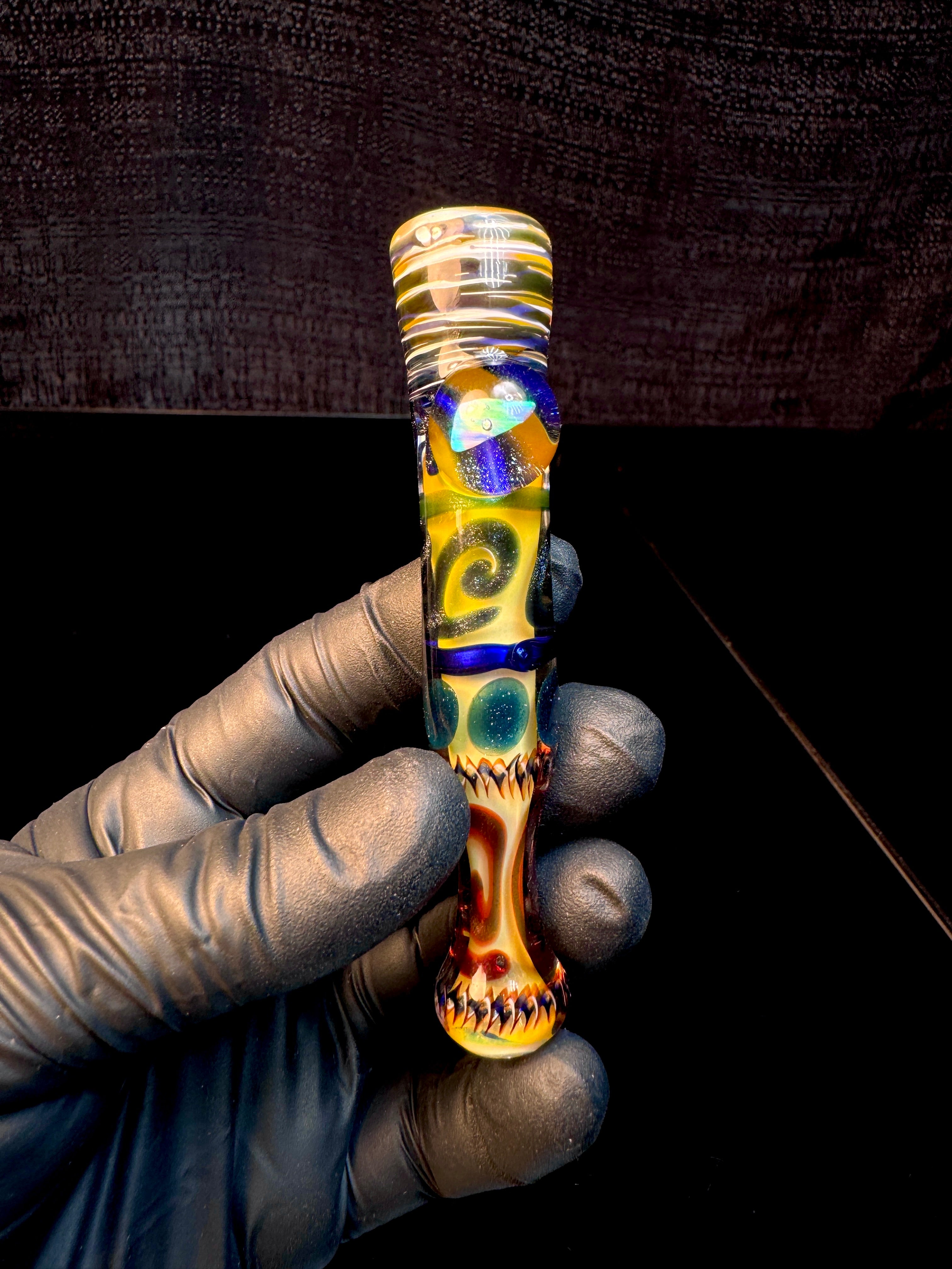 Gold fumed inside out bat