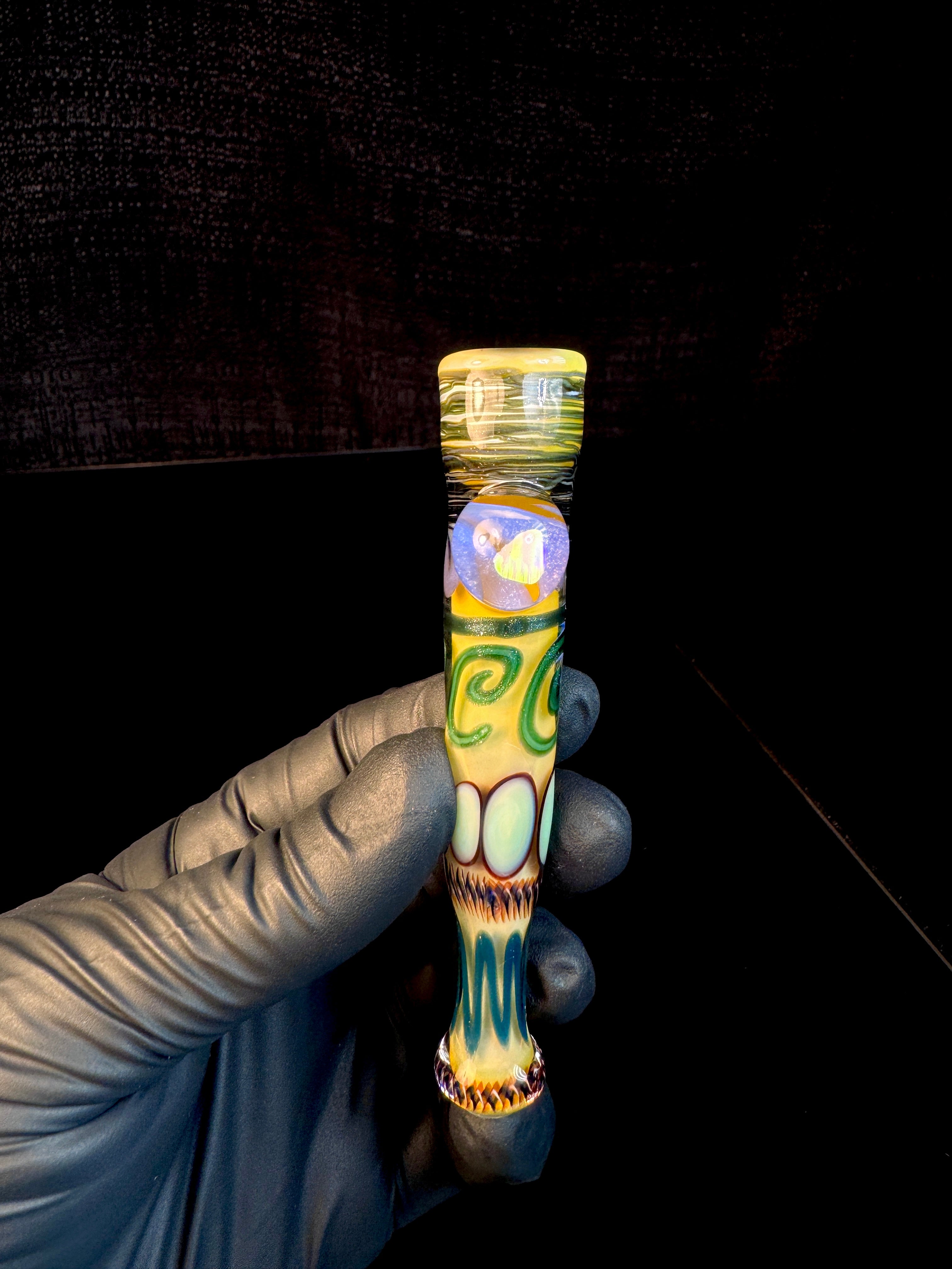 Gold fumed inside out bat