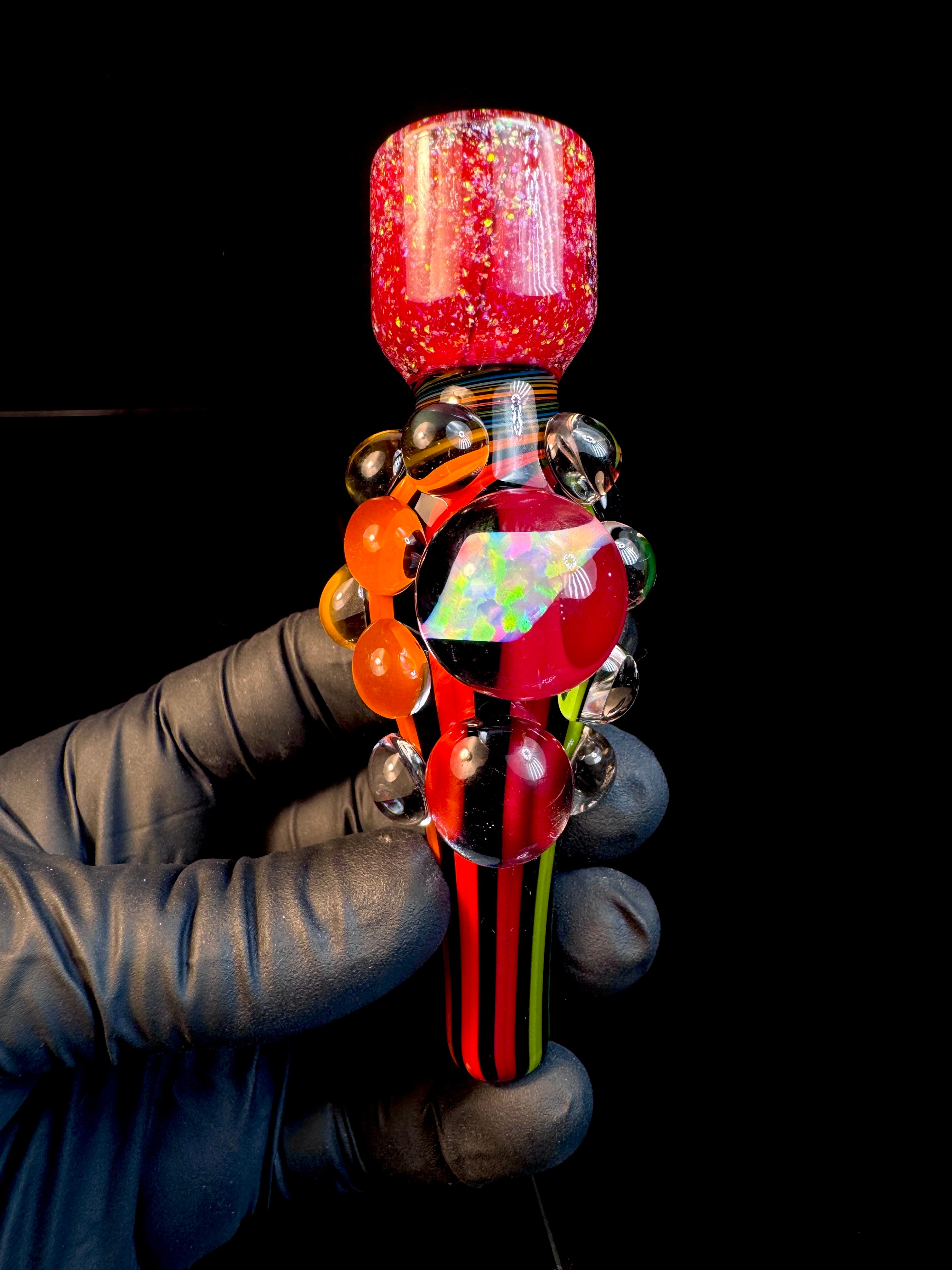 Black Rainbow x Cherry Cropal Chillum