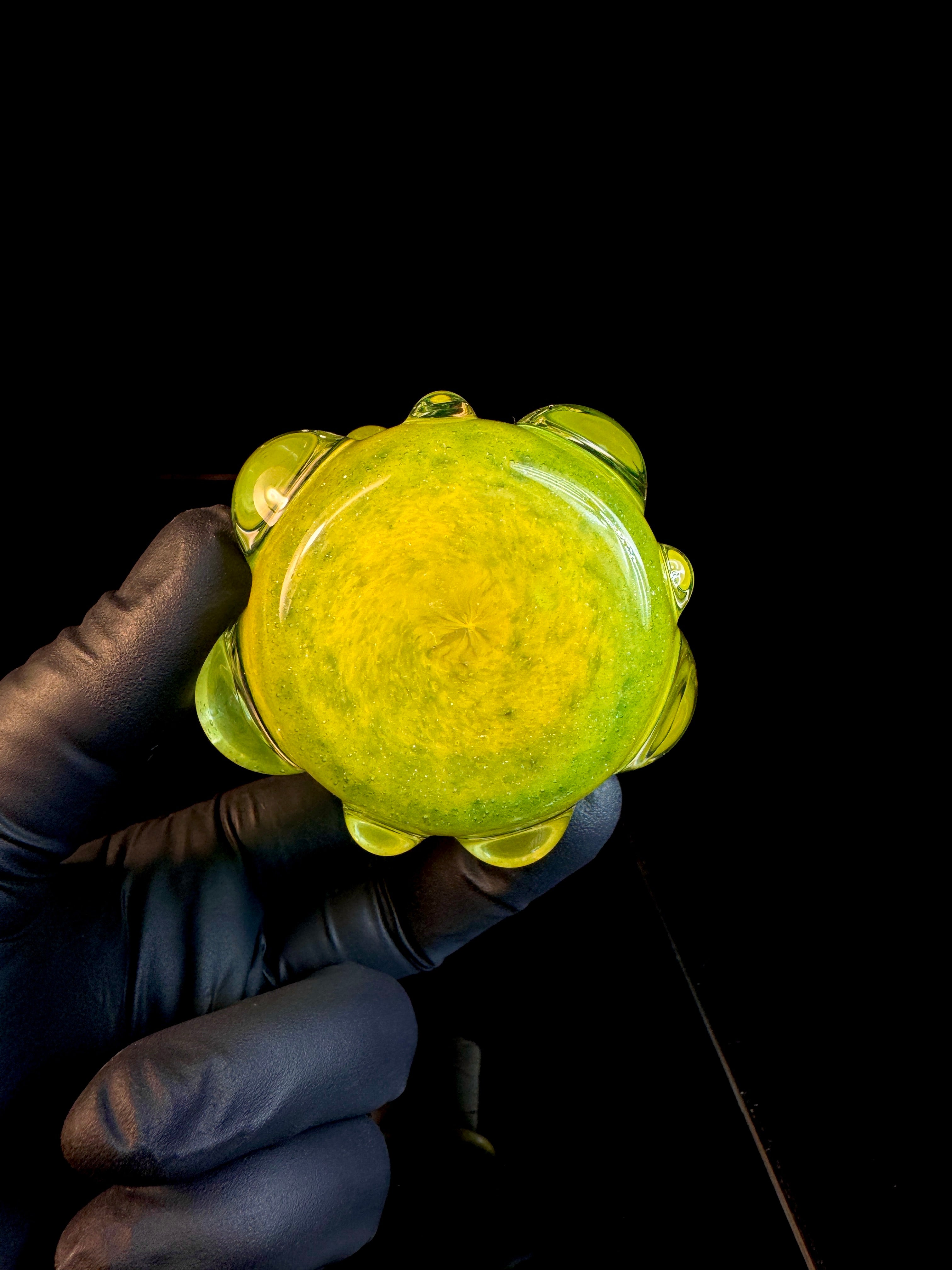 XL Dandelion flat bottom nug Jar