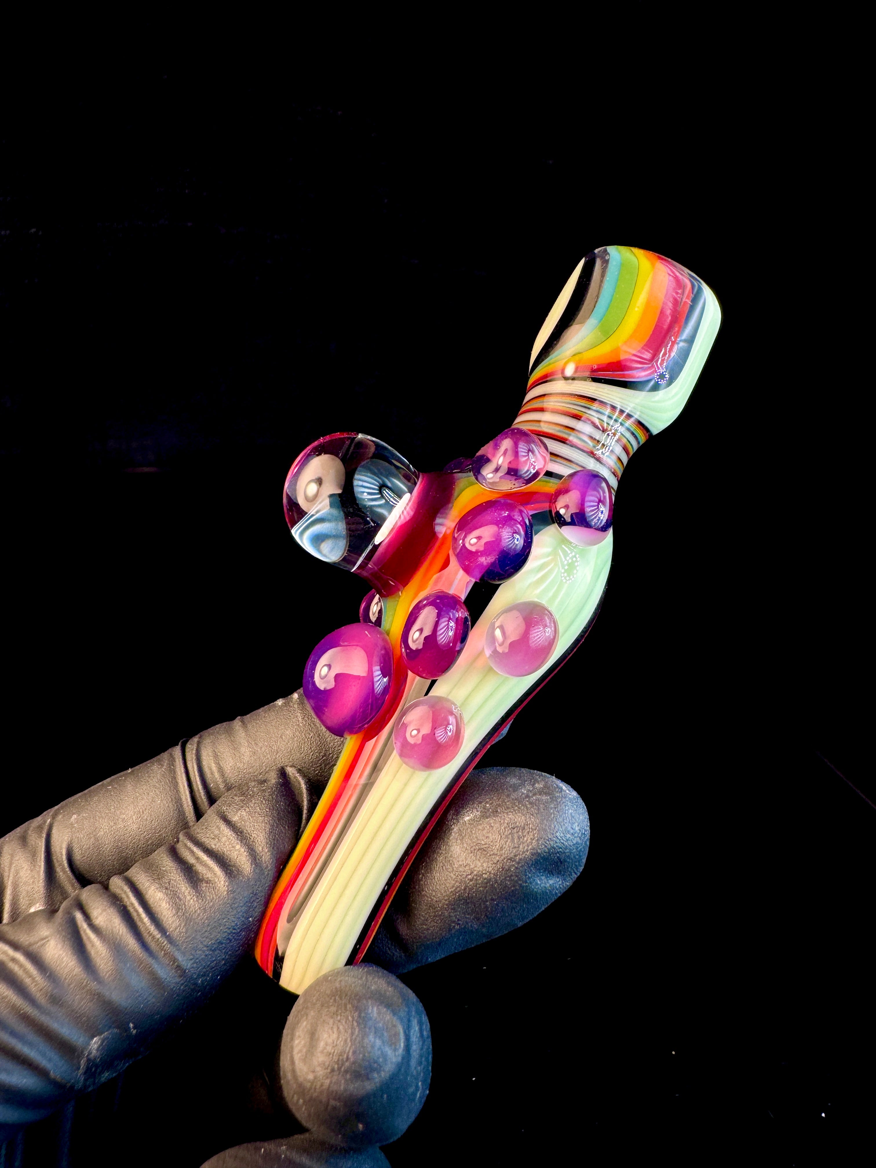Milky slyme rainbow x Stargazer opal chillum