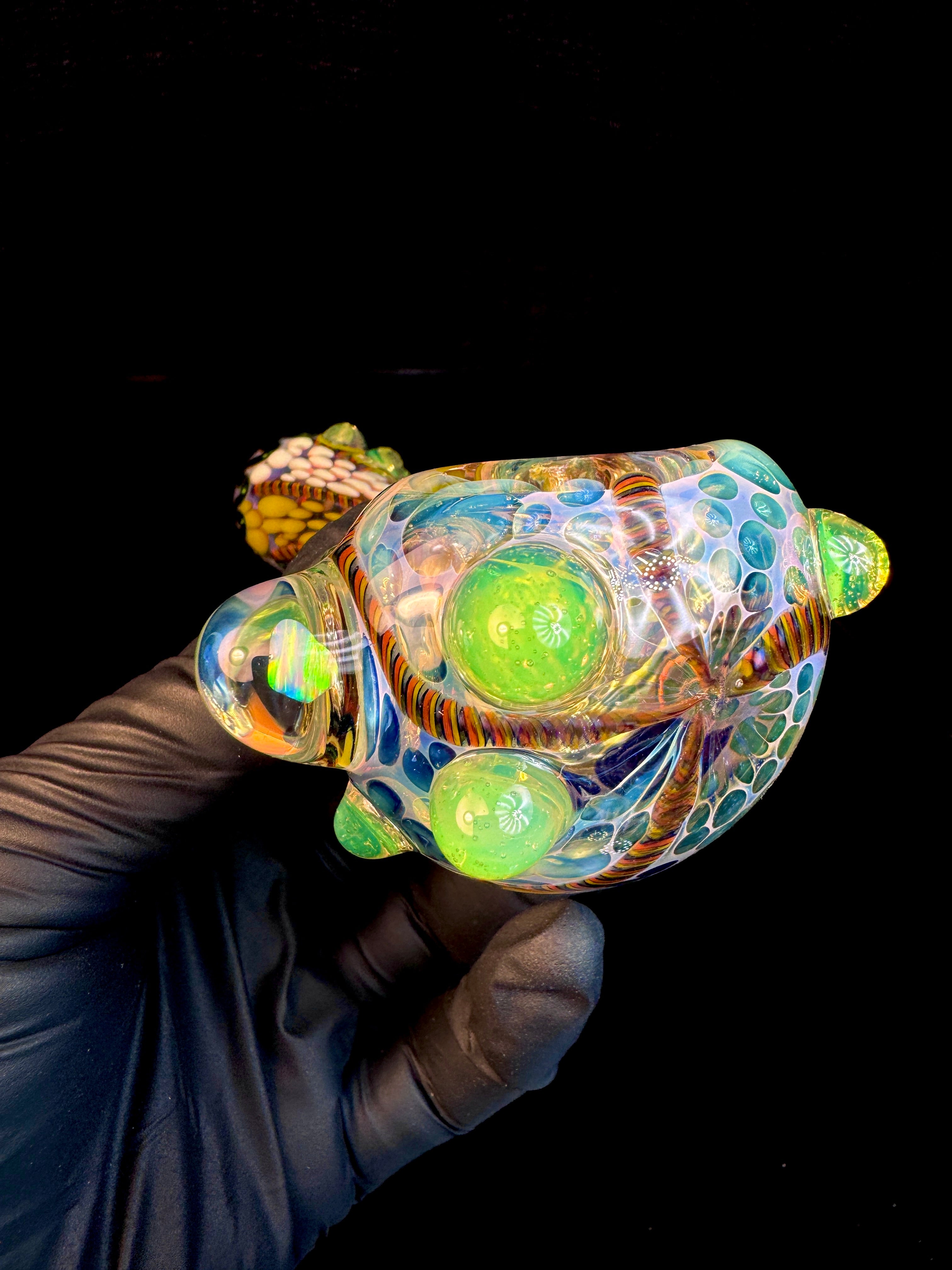 Gold fume x slyme Premo Fume Cane Spoon